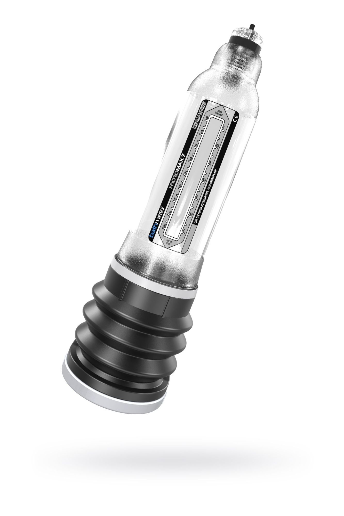 гидропомпа bathmate hydromax7, abs пластик, прозрачная, 30 см (аналог hydromax x30) в России