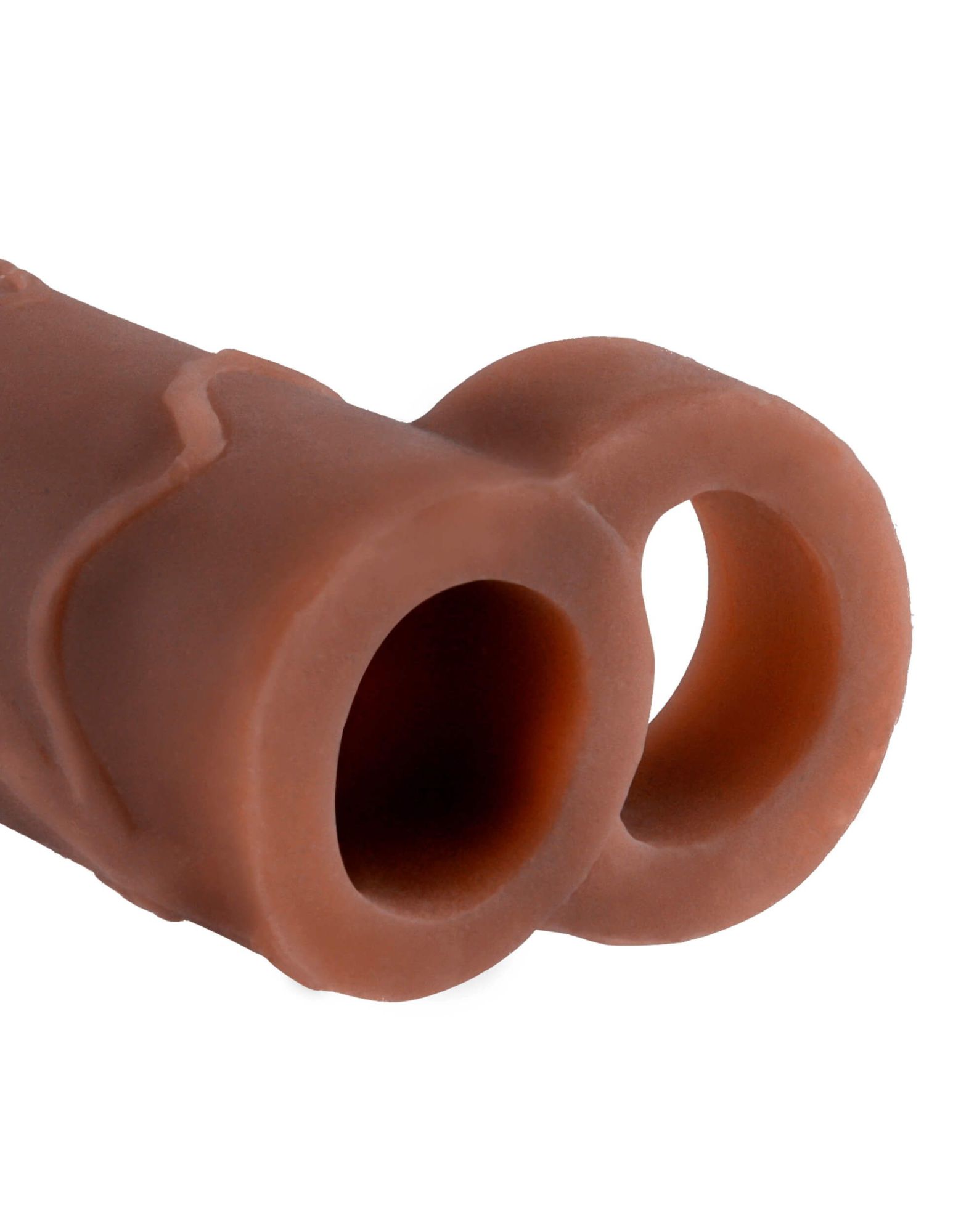 насадка с утяжкой удлиняющая pipedream perfect 2 inch extension, коричневая в России