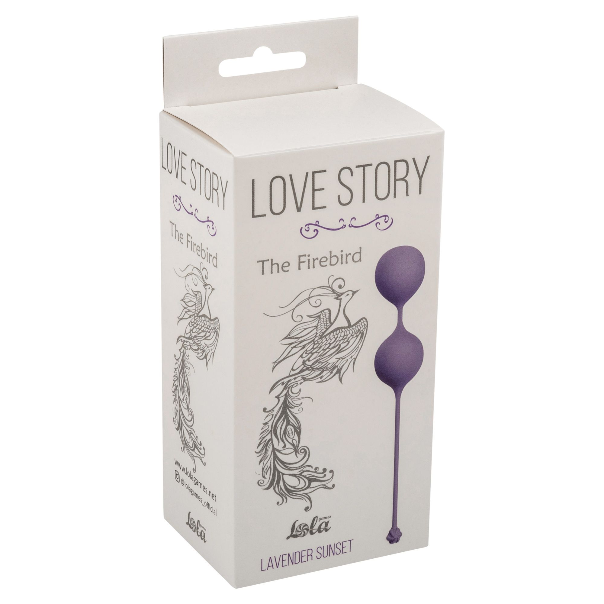 вагинальные шарики love story the firebird lavender sunset 3010-01lola в России
