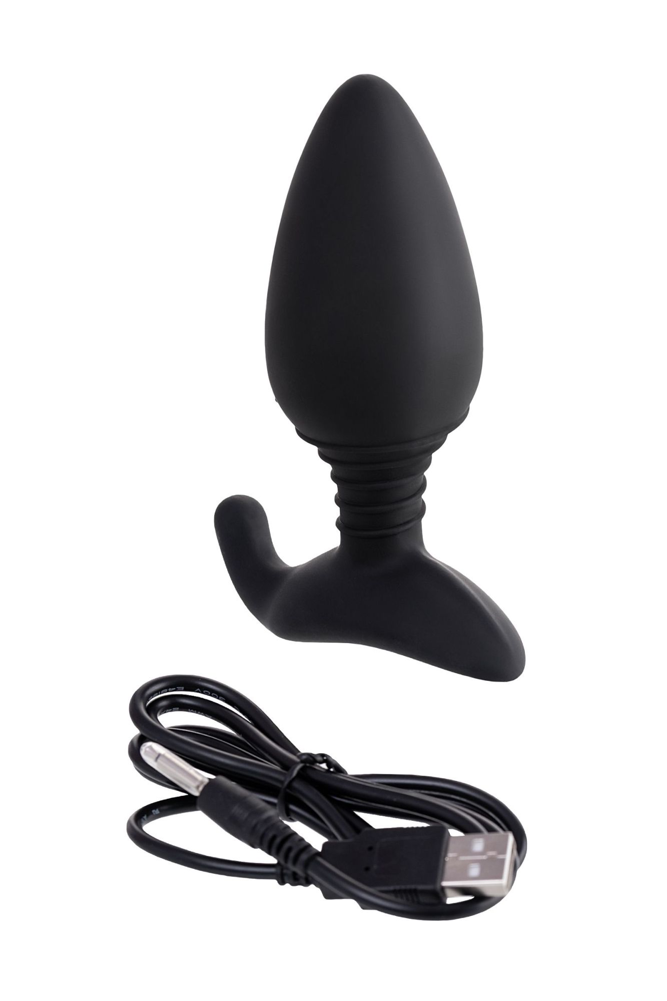 анальная втулка lovense hush (l), силикон, черная, 12,1 см в России