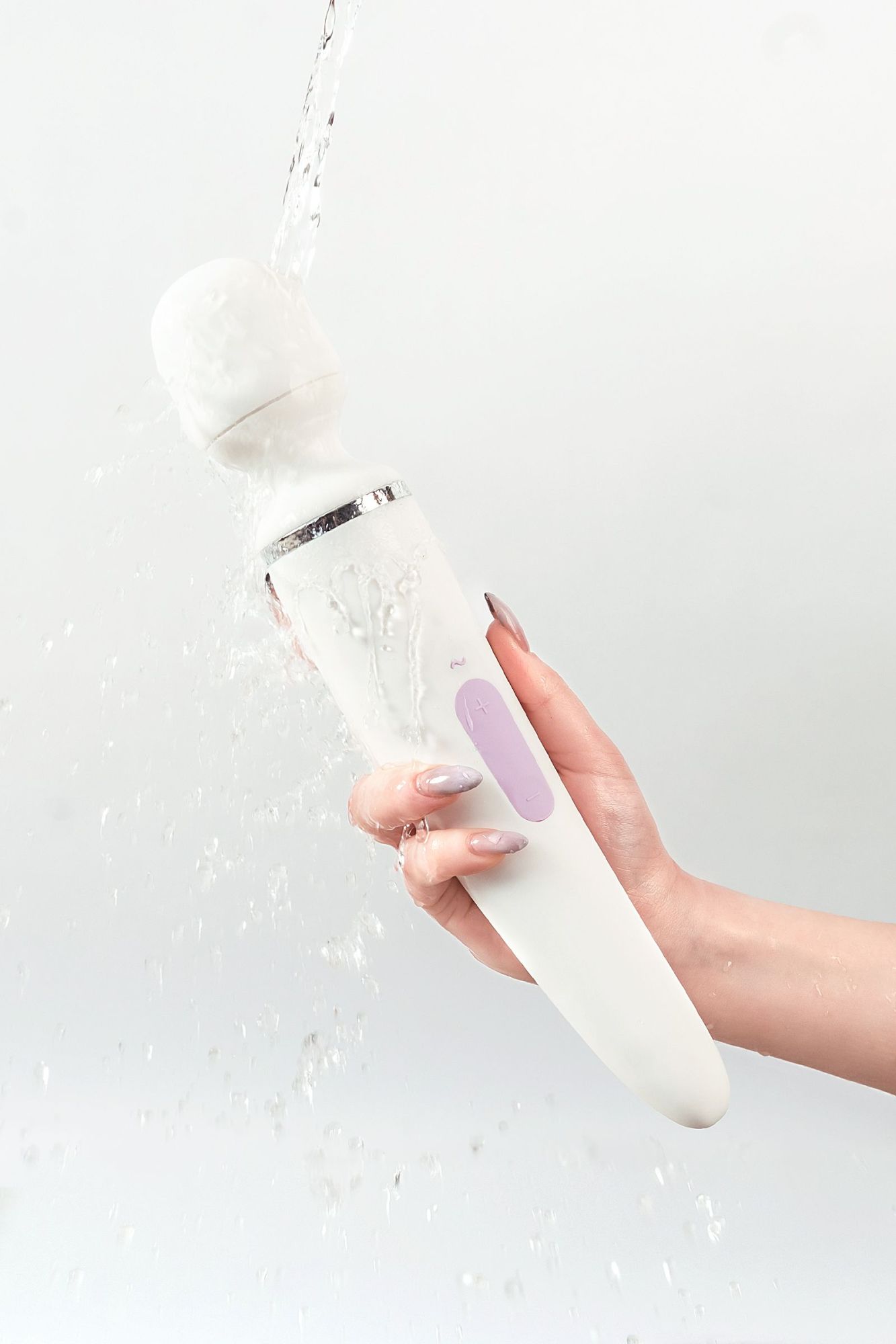 нереалистичный вибратор satisfyer woman wand, abs пластик, белый, 34 см. в России