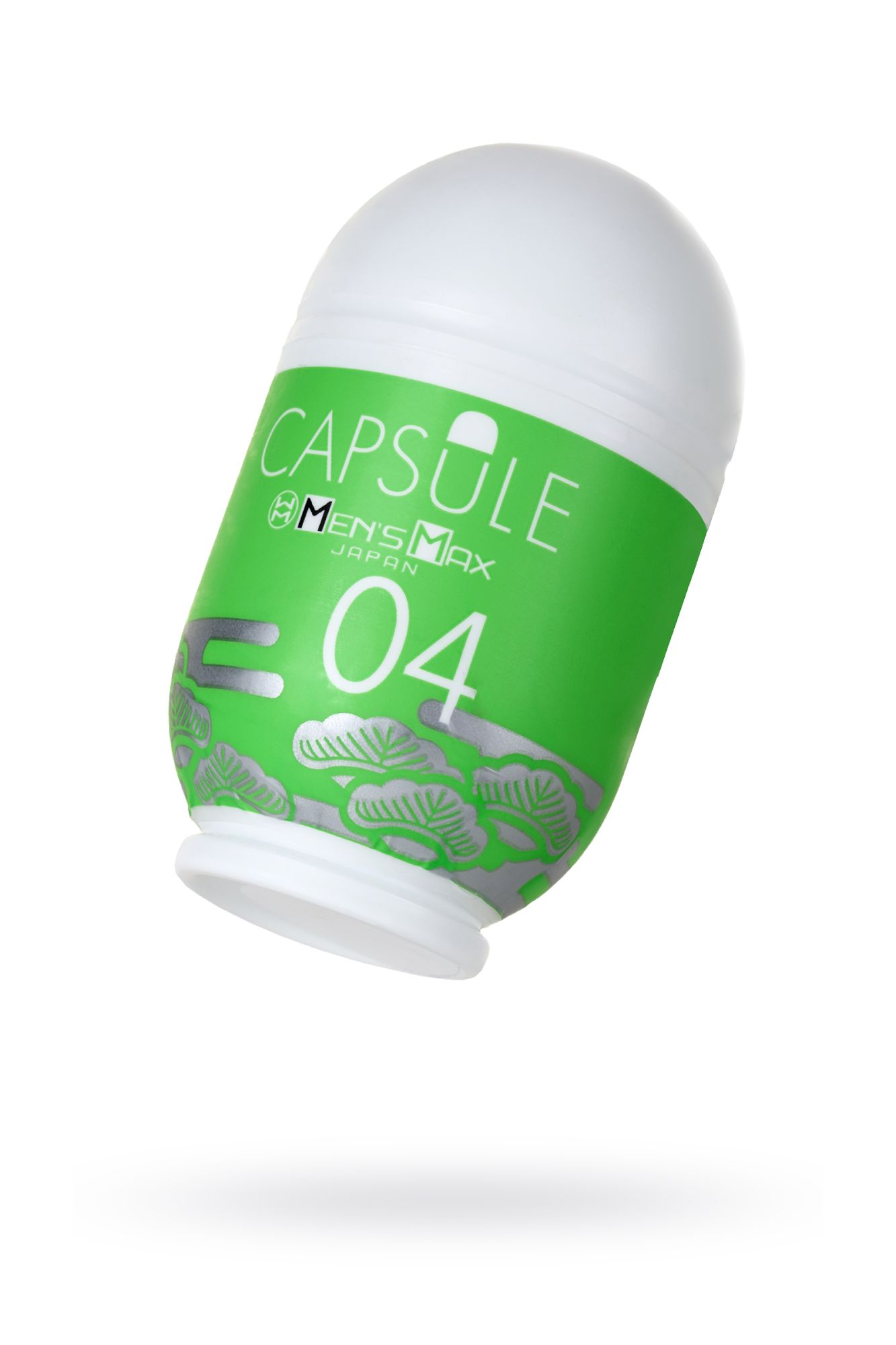 мастурбатор нереалистичный mensmax capsule 04, matsu, tpe, зеленый, 8 см в России