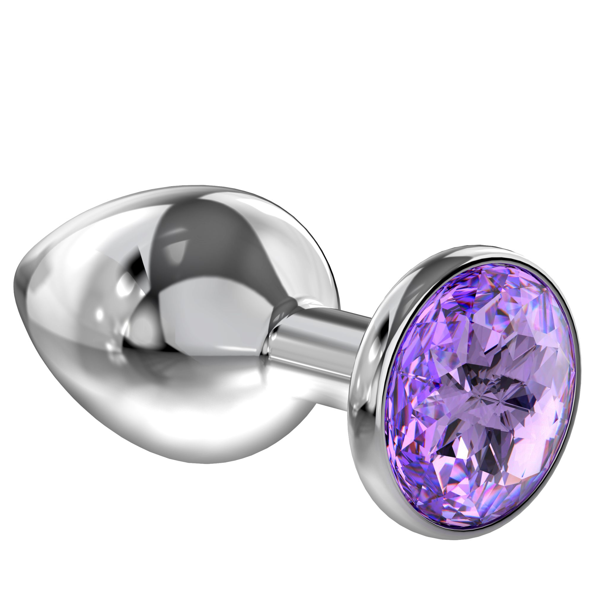 большая анальная пробка diamond purple sparkle xl 4028-01lola в России