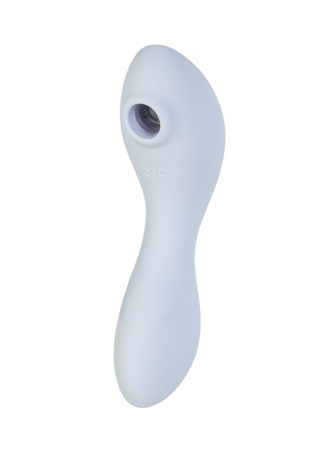 вакуумный стимулятор клитора satisfyer curvy trinity 5+, голубой в России