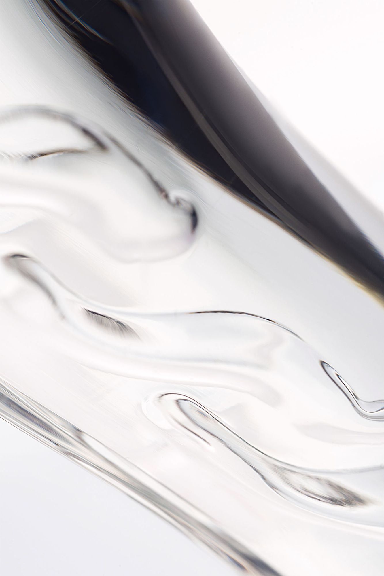 нереалистичный фаллоимитатор sexus glass, стекло, прозрачный, 17,5 см в России