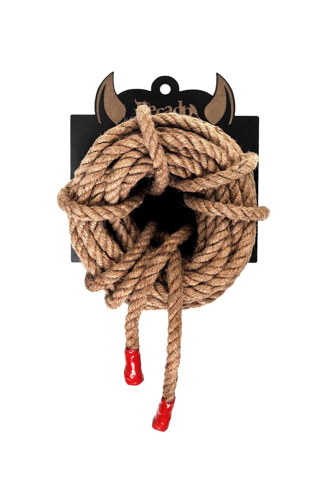 веревка профи-джут pecado bdsm, шибари, диаметр 8 мм, длина 10 м в России