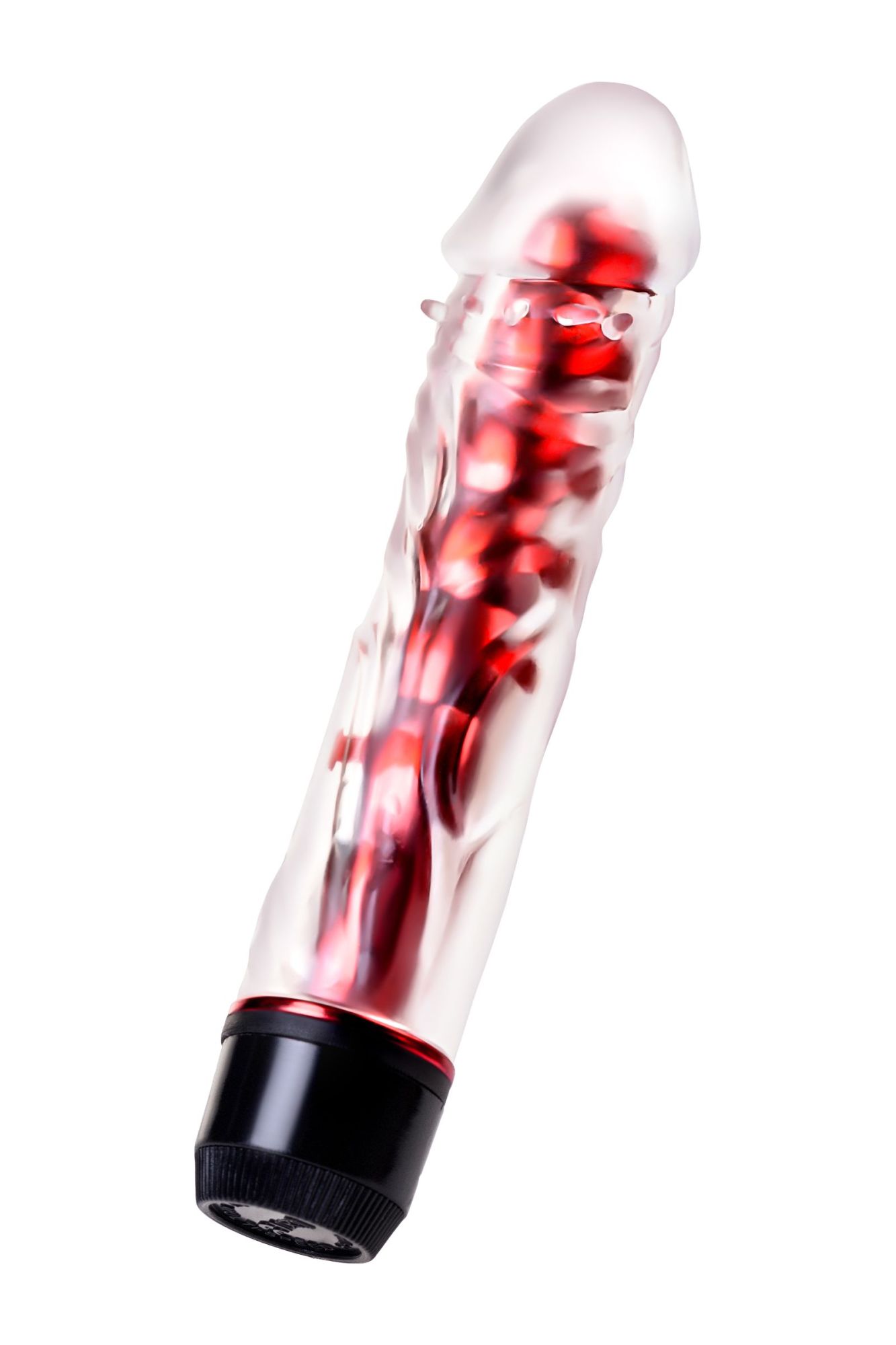 вибратор toyfa trio vibe, tpe, красный, 15,5см в России