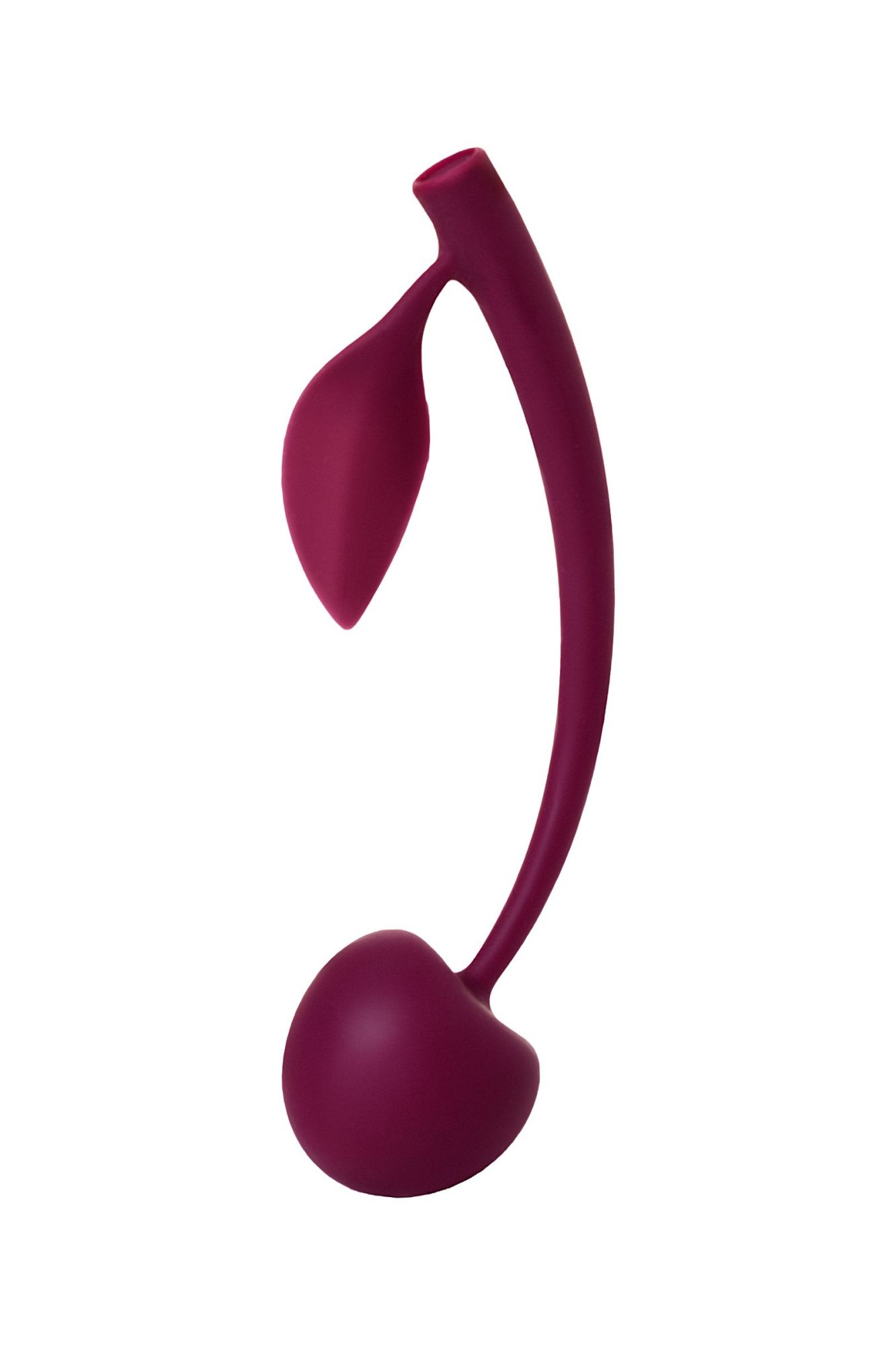 вагинальный шарик jos wild cherry, силикон, бордовый, 13 см в России