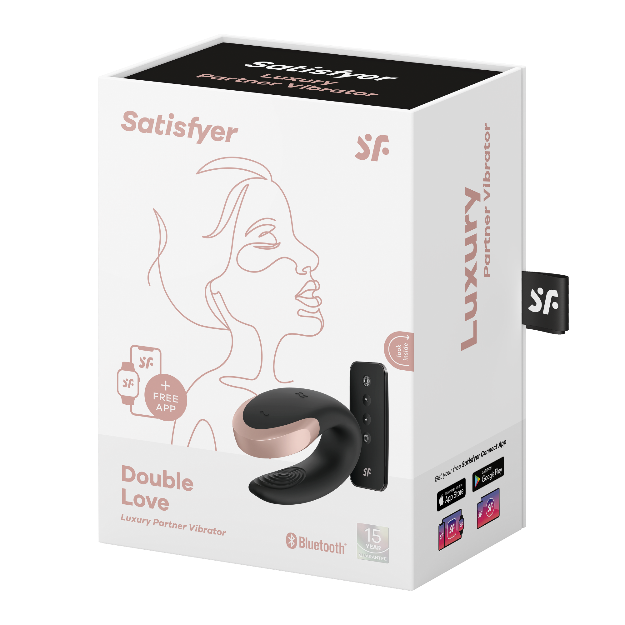 виброcтимулятор satisfyer double love connect app black 001722sa в России