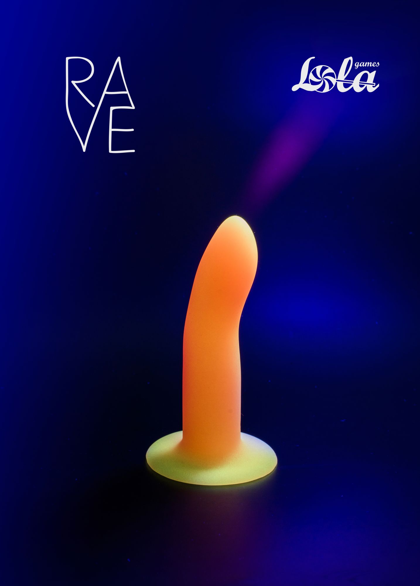 светящийся в темноте дилдо techno light keeper 5012-01lola в России