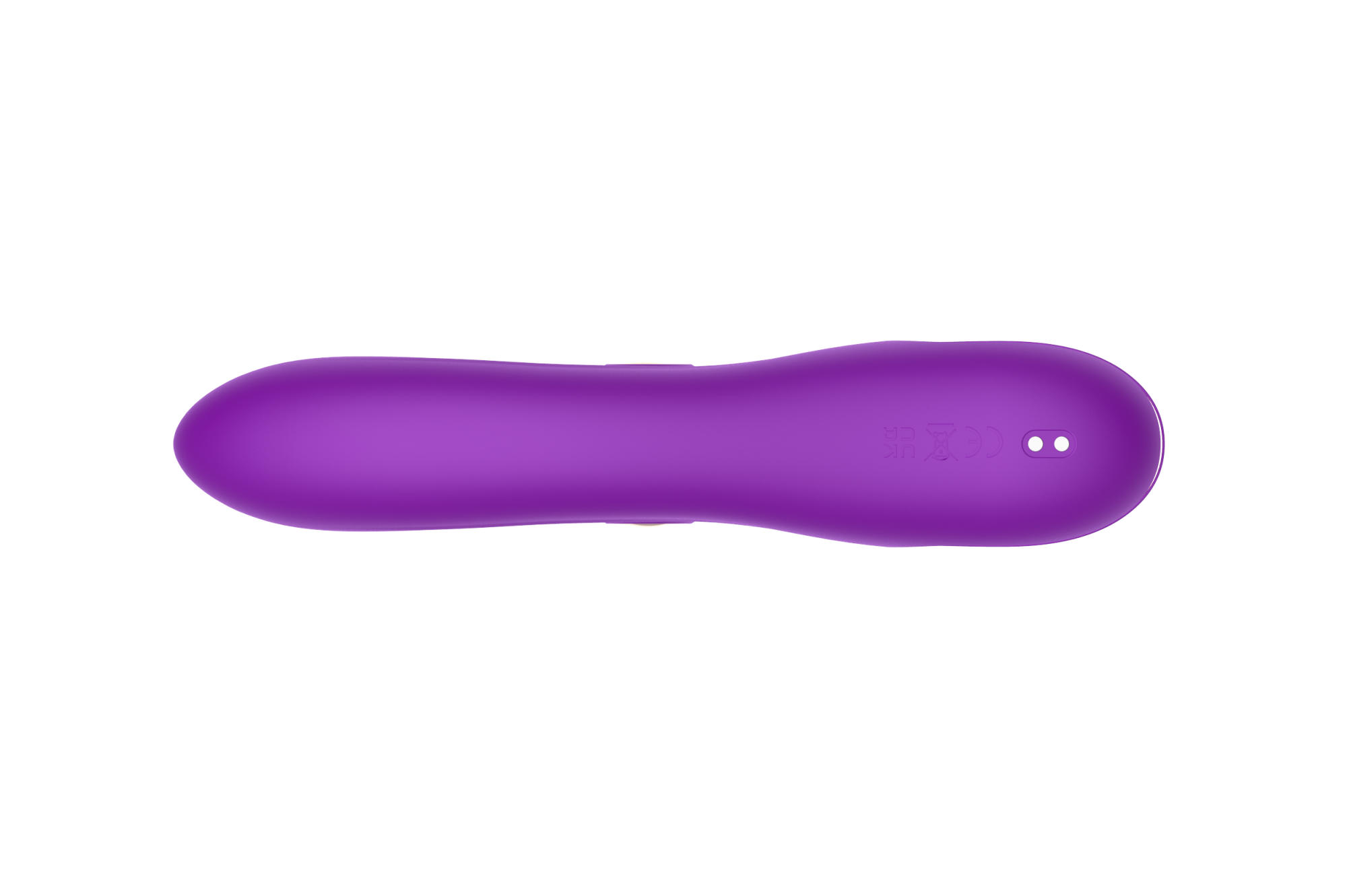 силиконовый вибратор-кролик с функцией вращения sw3052-purple в России