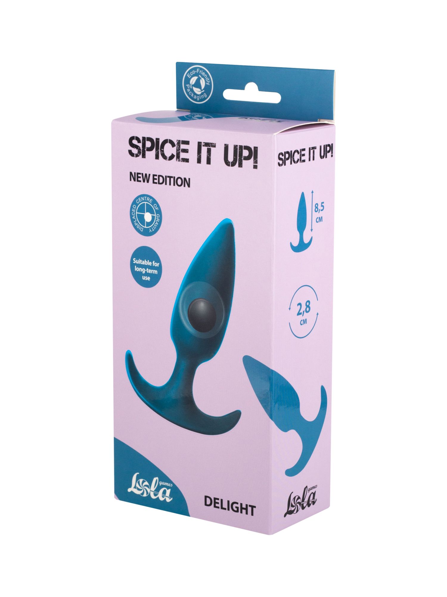 пробка со смещенным центром тяжести spice it up delight aquamarine 8010-03lola в России