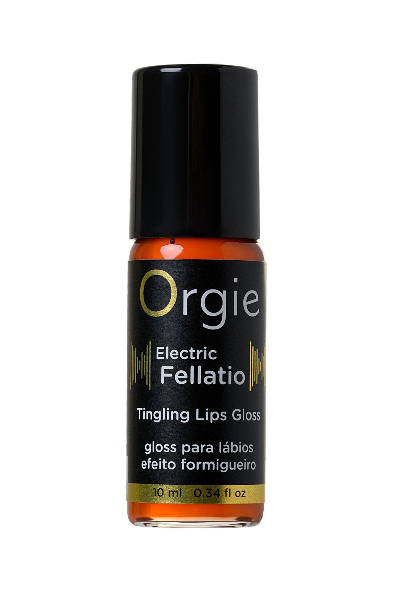 блеск для губ orgie sexy vibe electric fellatio с вибрирующим эффектом, 10 мл в России