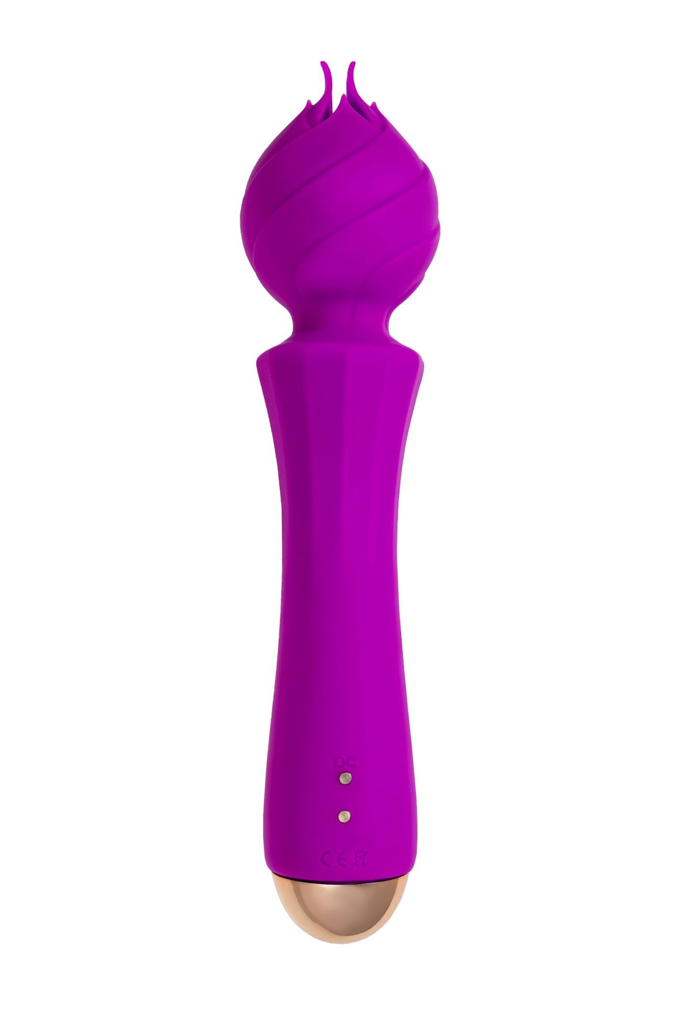 вибратор flovetta by toyfa hyacinth, силикон, фиолетовый, 21,5 см в России