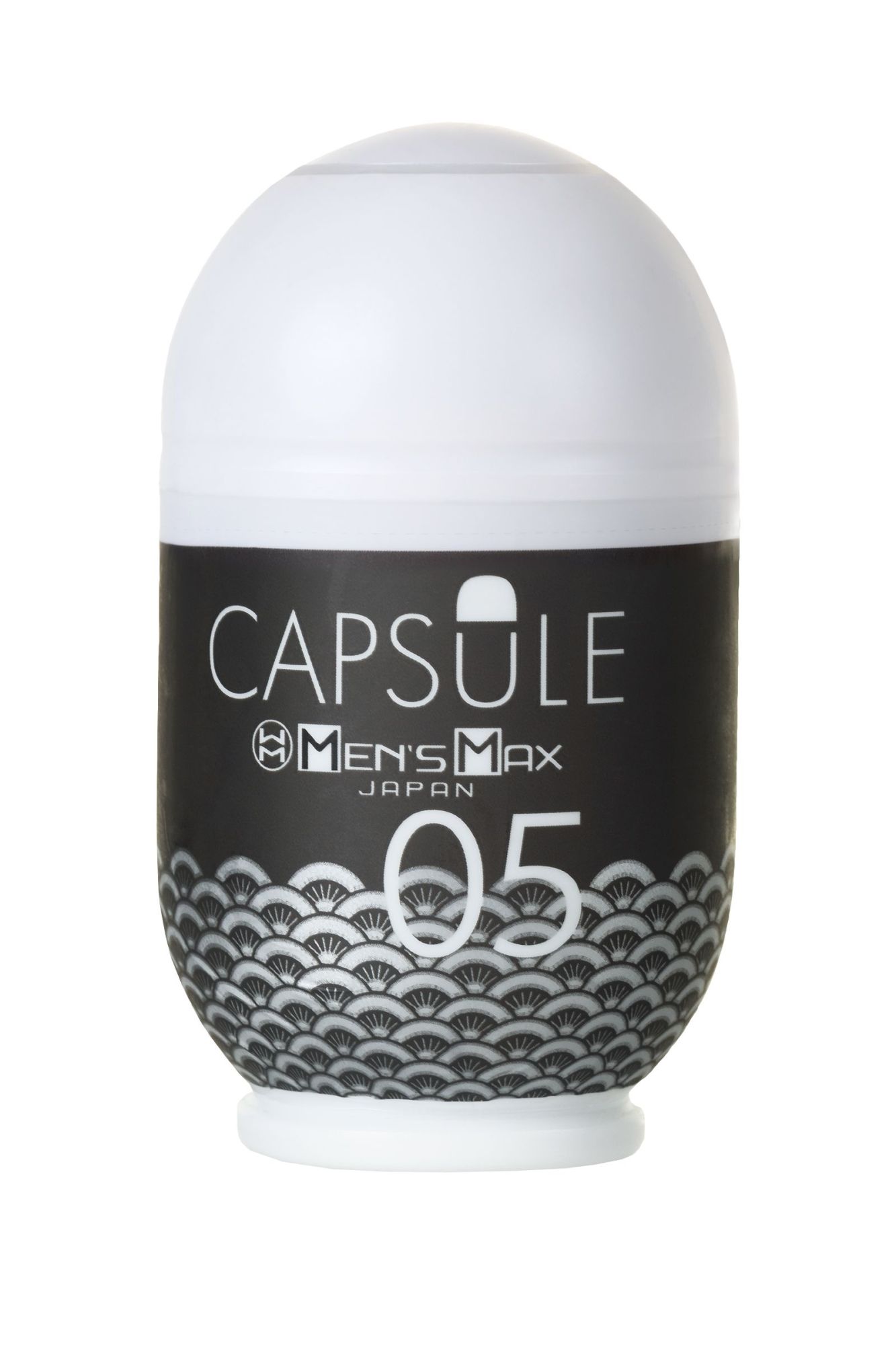 мастурбатор нереалистичный mensmax capsule 05 ougi, tpe, черный, 8 см в России