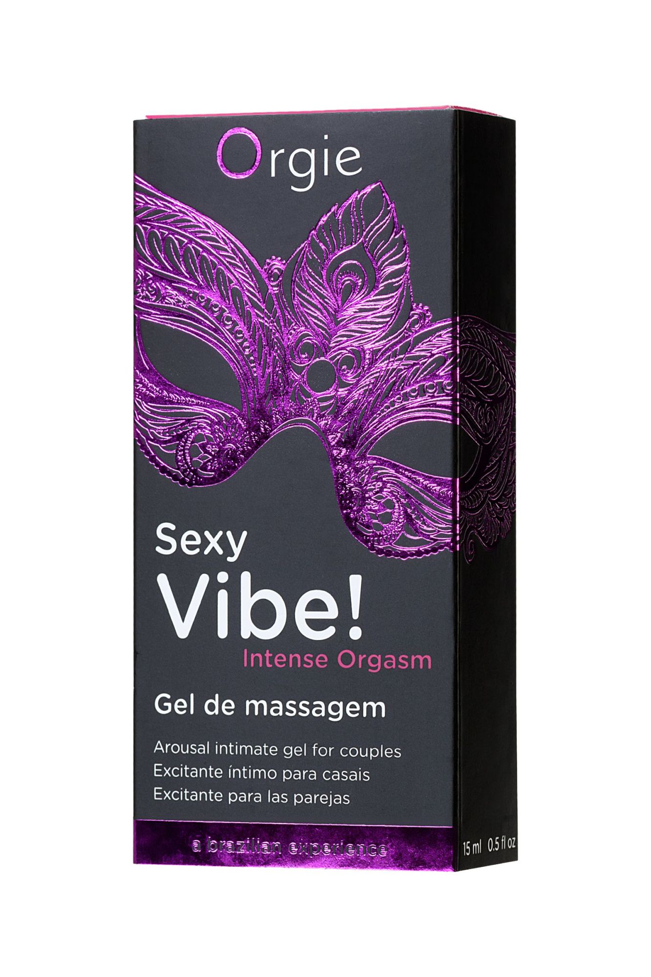 гель для массажа orgie sexy vibe intense orgasm с разогревающим и охлаждающим эффектом, 15 мл в России