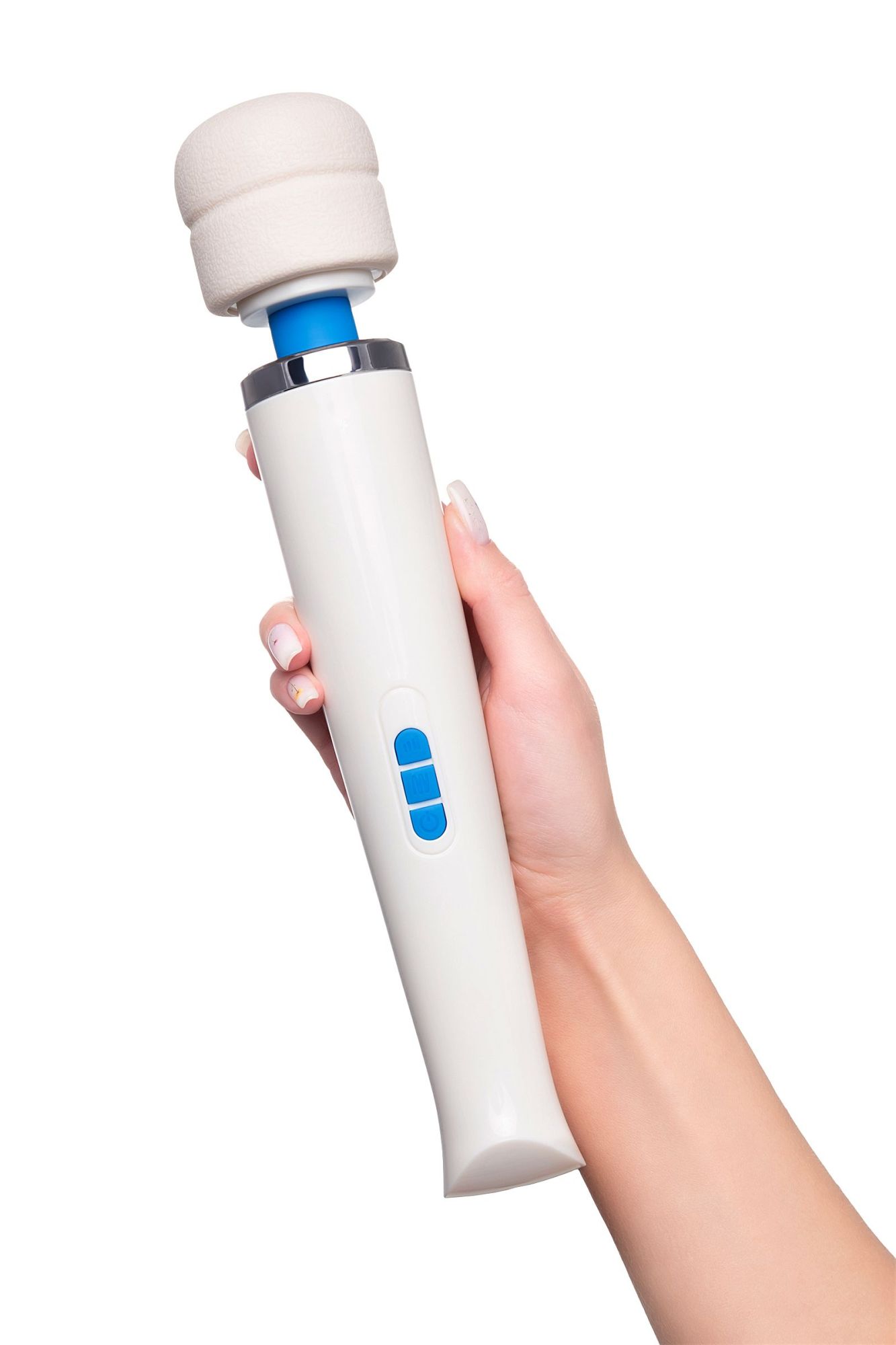 вибромассажёр love magic rechargeable hv-270, силикон, белый, 32 см в России
