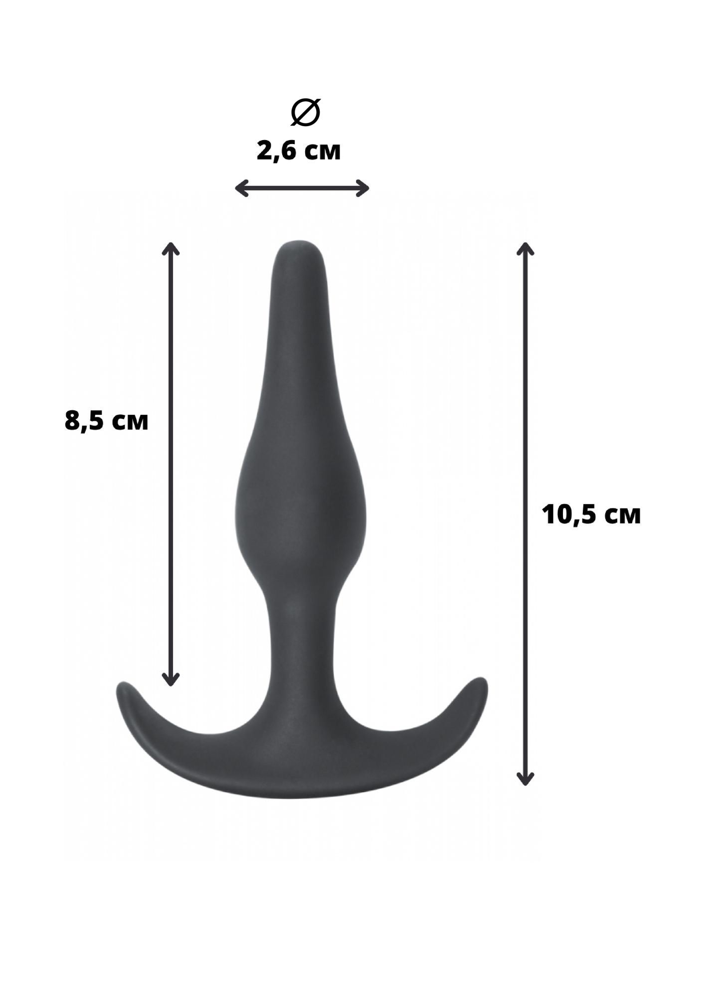 анальная пробка spice it up starter dark grey 8007-02lola в России