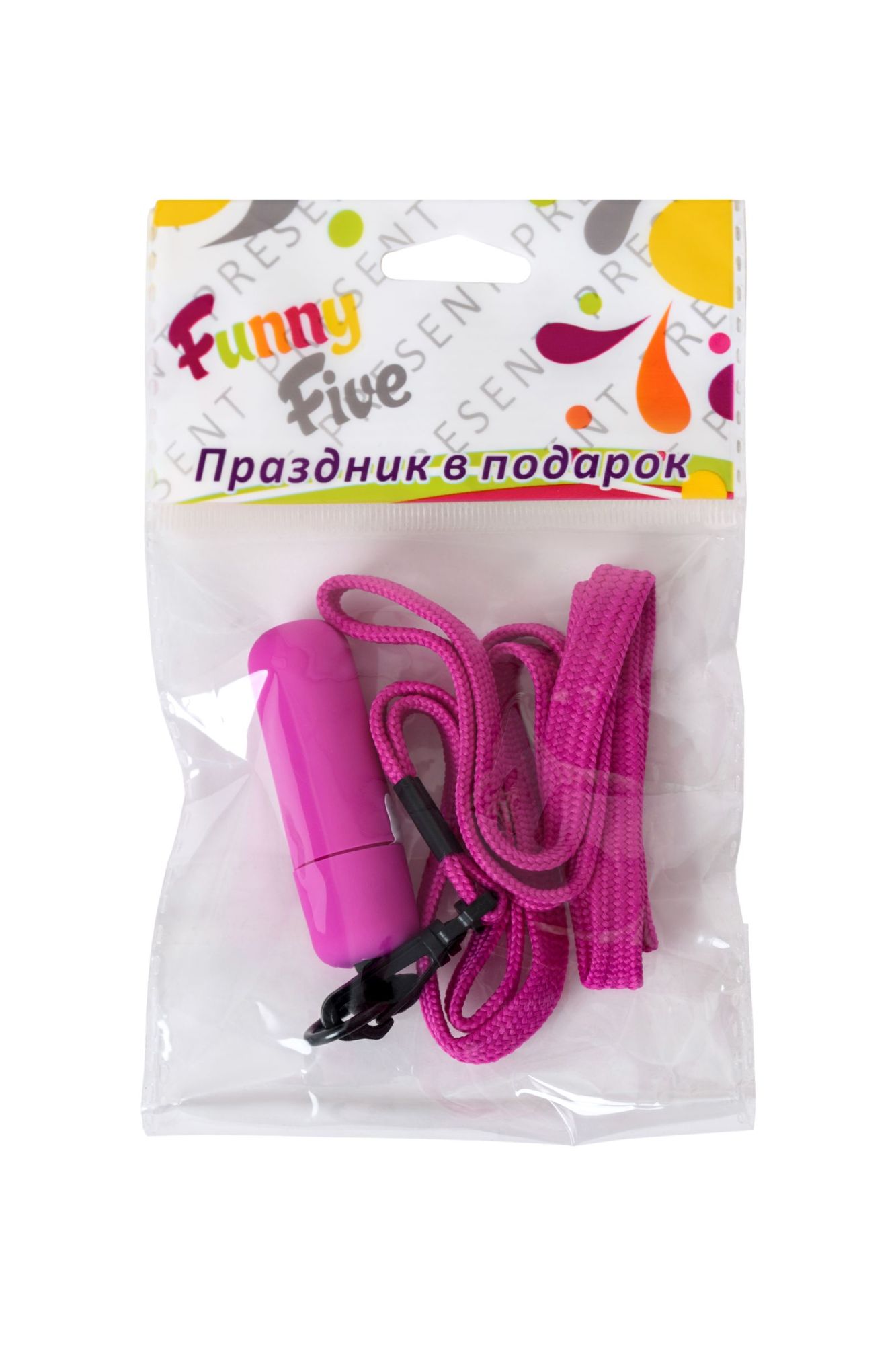 вибропуля sexus funny five, abs пластик, фиолетовый в России