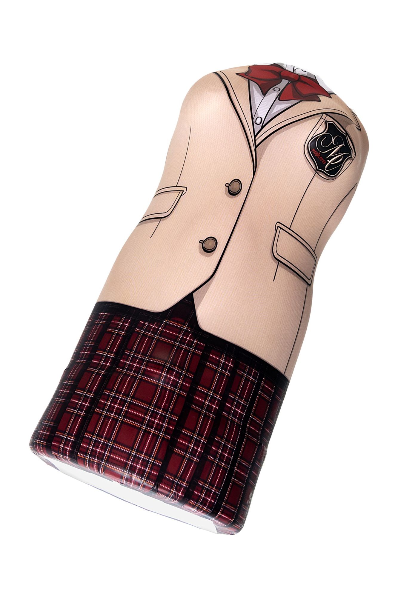 мастурбатор magic eyes uniforms nude blazer r, tpe, белый, 17 см в России