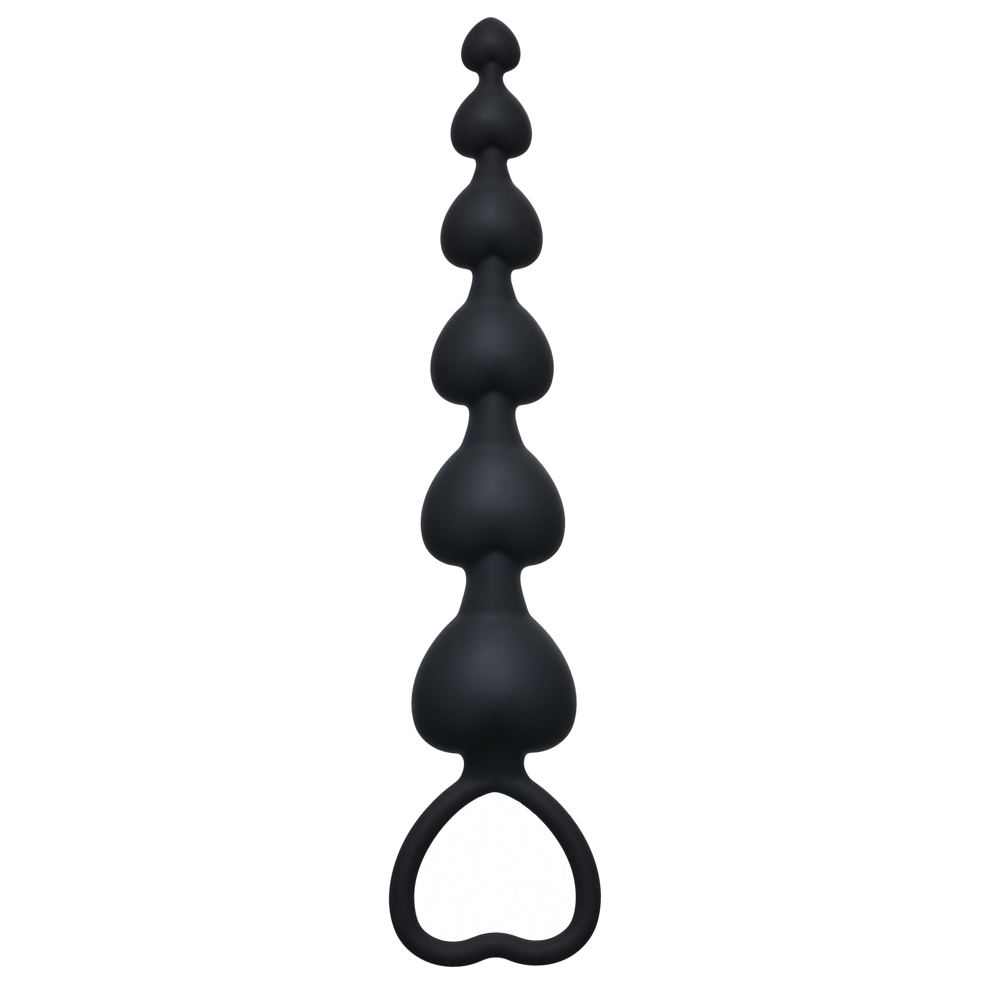 анальная цепочка heart's beads black 4101-03lola в России