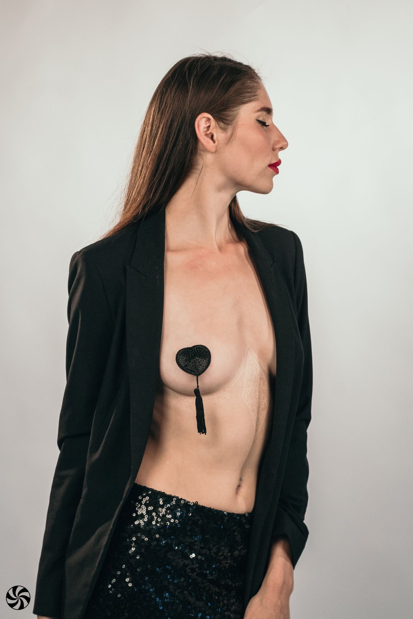 Эротическое пэстисы burlesque evans black 3635-01lola в России