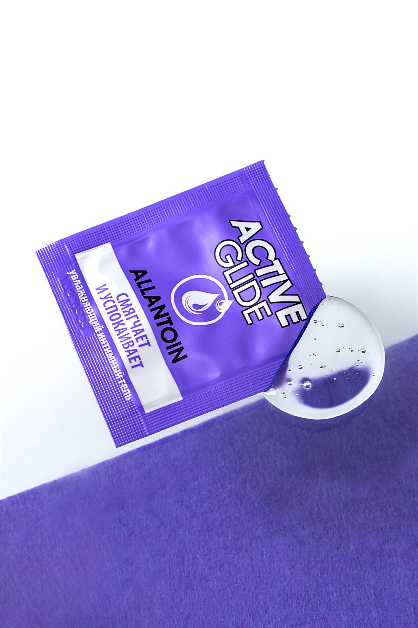 увлажняющий интимный гель active glide allantoin, 3г по 20шт в упаковке в России