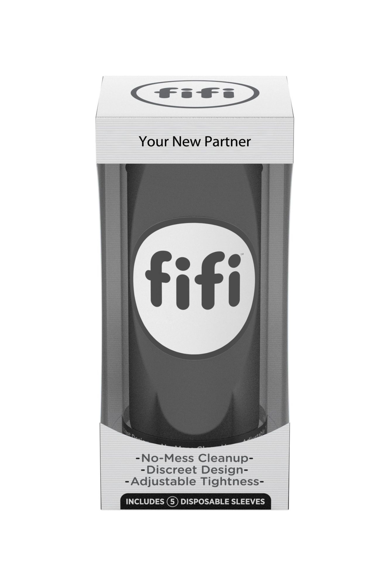мастурбатор нереалистичный fifi male, текстиль, чёрный в России