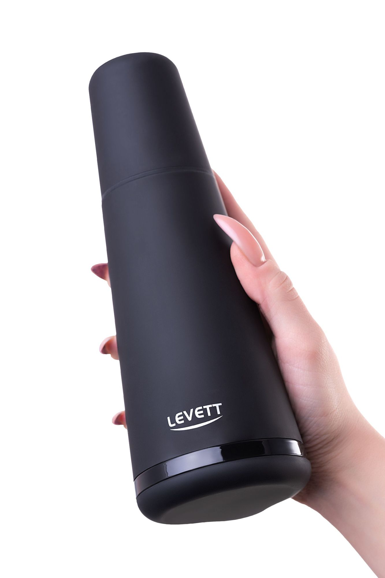 мастурбатор levett zyra, tpe, черный, 22 см в России