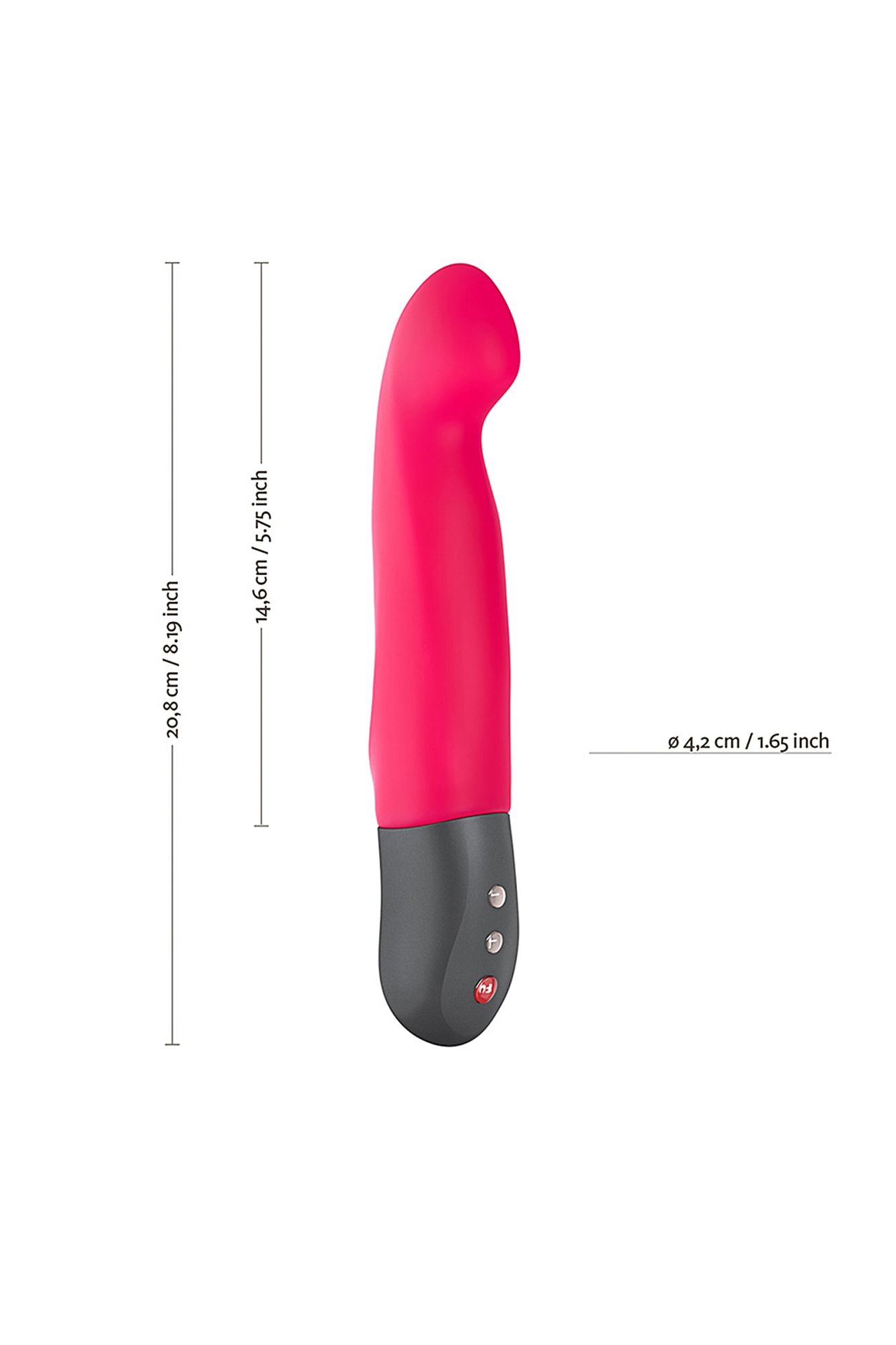 пульсатор fun factory stronic g, силикон, розовый, 20,8 см в России