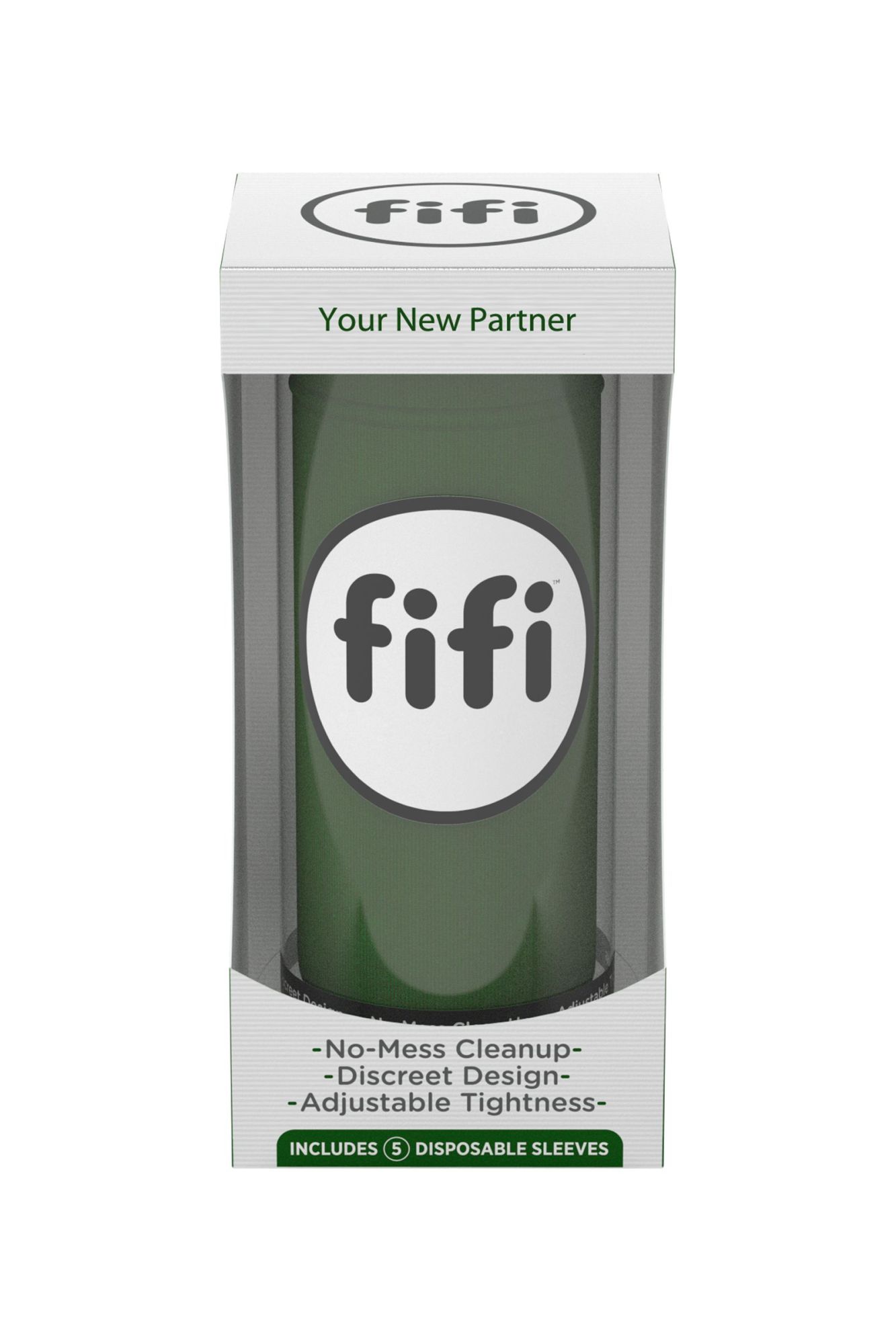 мастурбатор нереалистичный fifi male, текстиль, зелёный в России