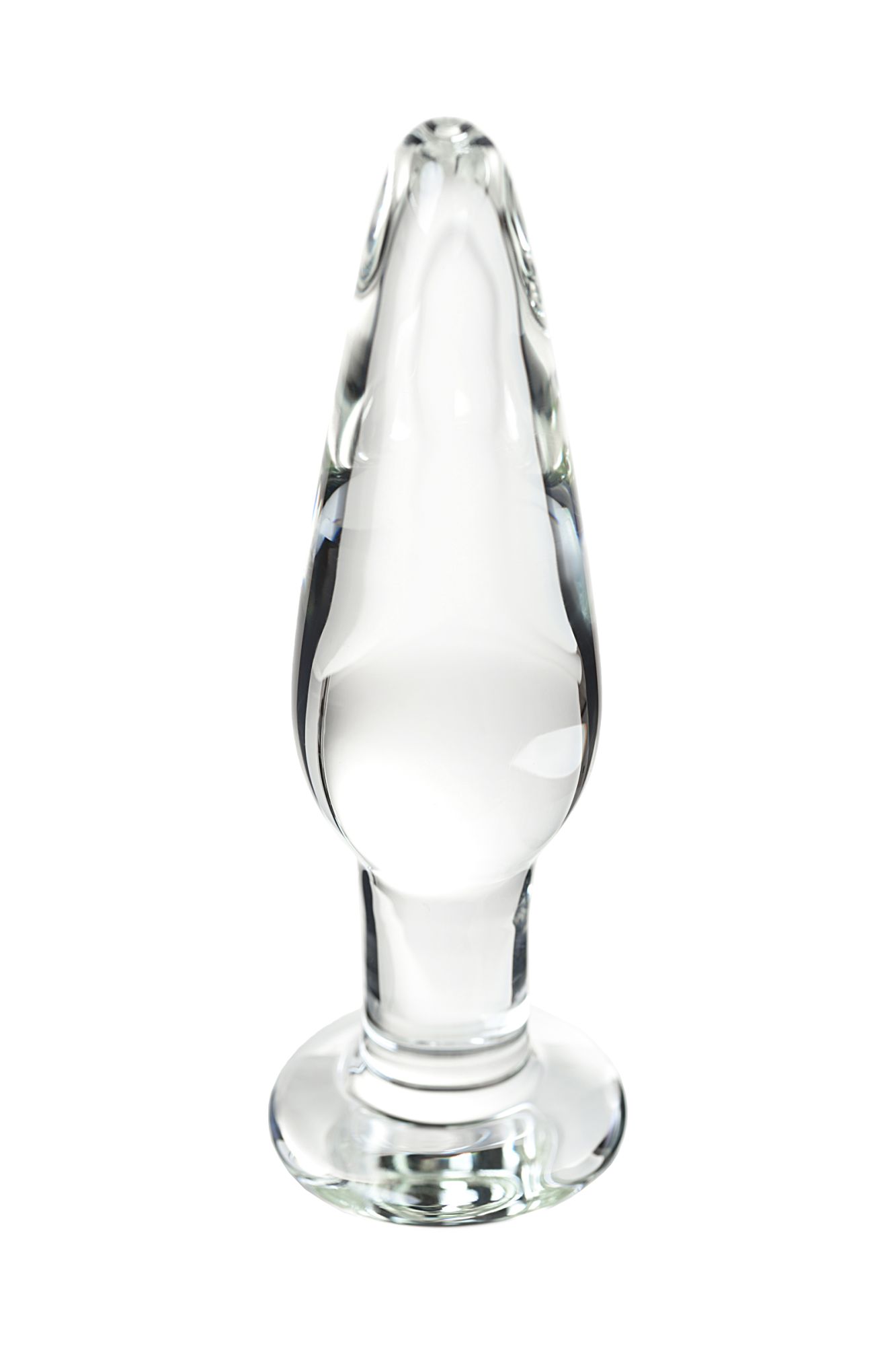 набор анальных втулок sexus glass, стекло, прозрачный, 14/12,5/12 см, ø 4/3,5/3 см в России