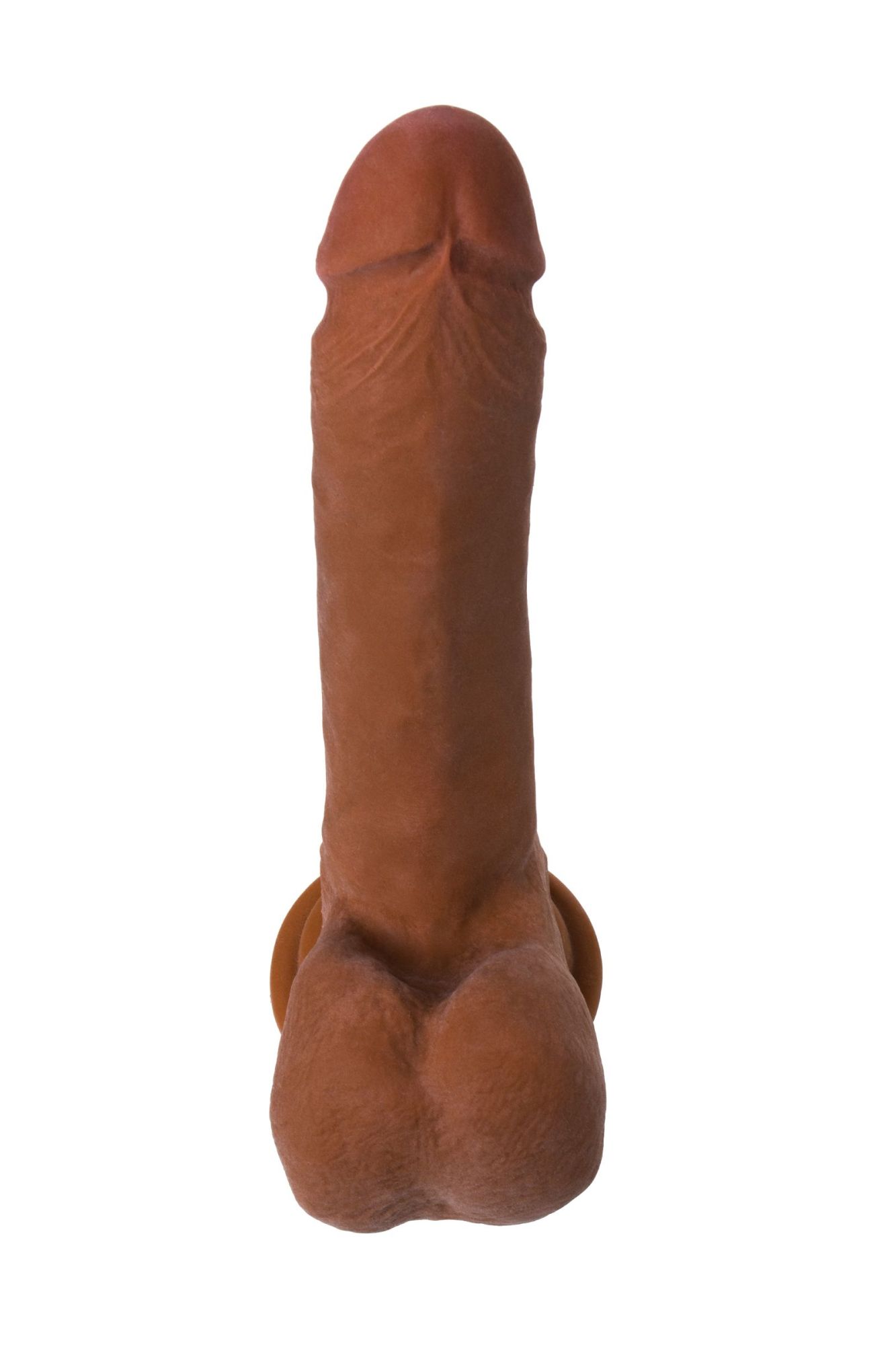 реалистичный фаллоимитатор toyfa realstick elite mulatto, коричневый, 16 см в России