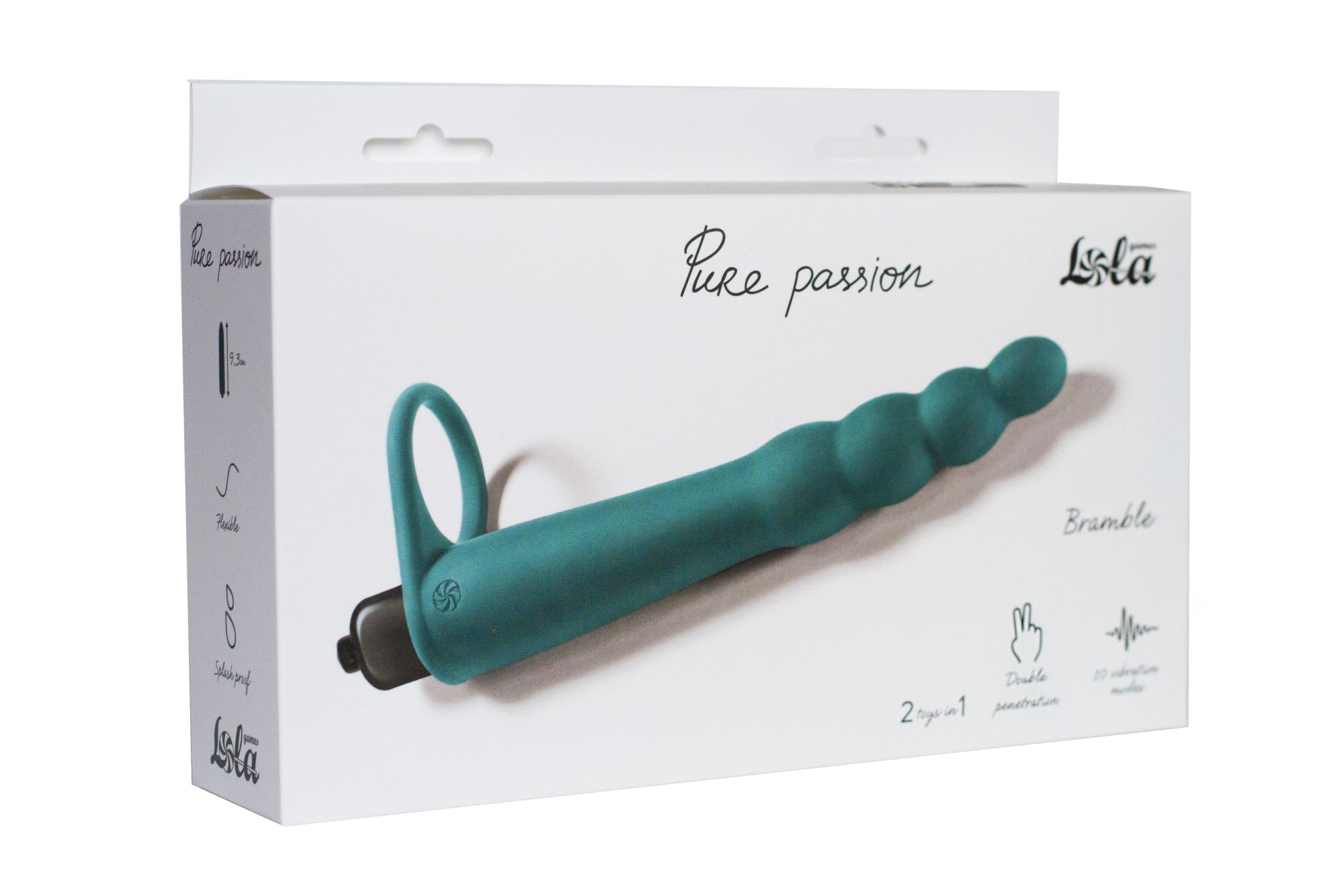 вибронасадка для двойного проникновения pure passion bramble green 1201-03lola в России