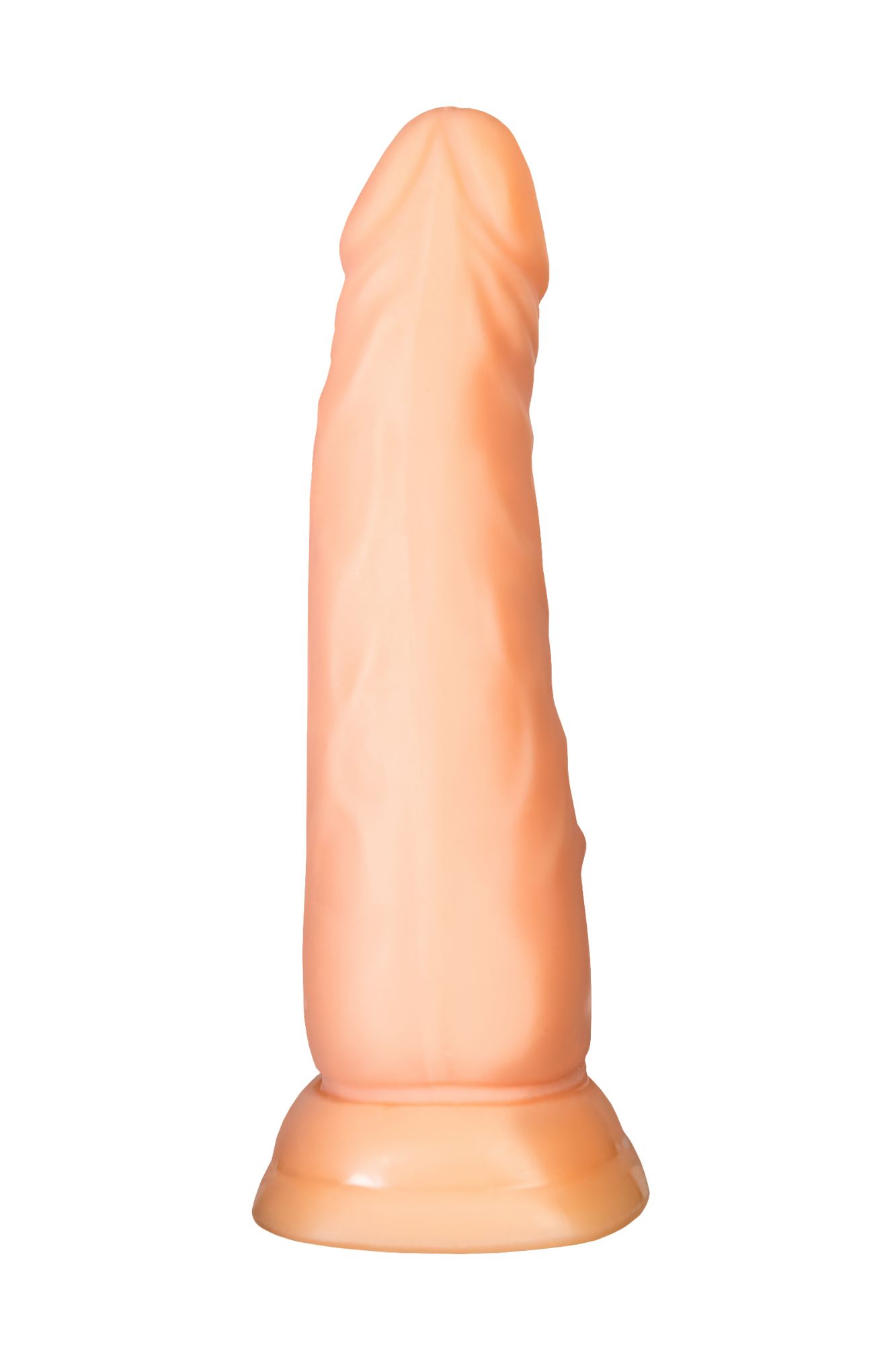 реалистичный фаллоимитатор a-toys by toyfa, tpe, телесный, 18 см в России