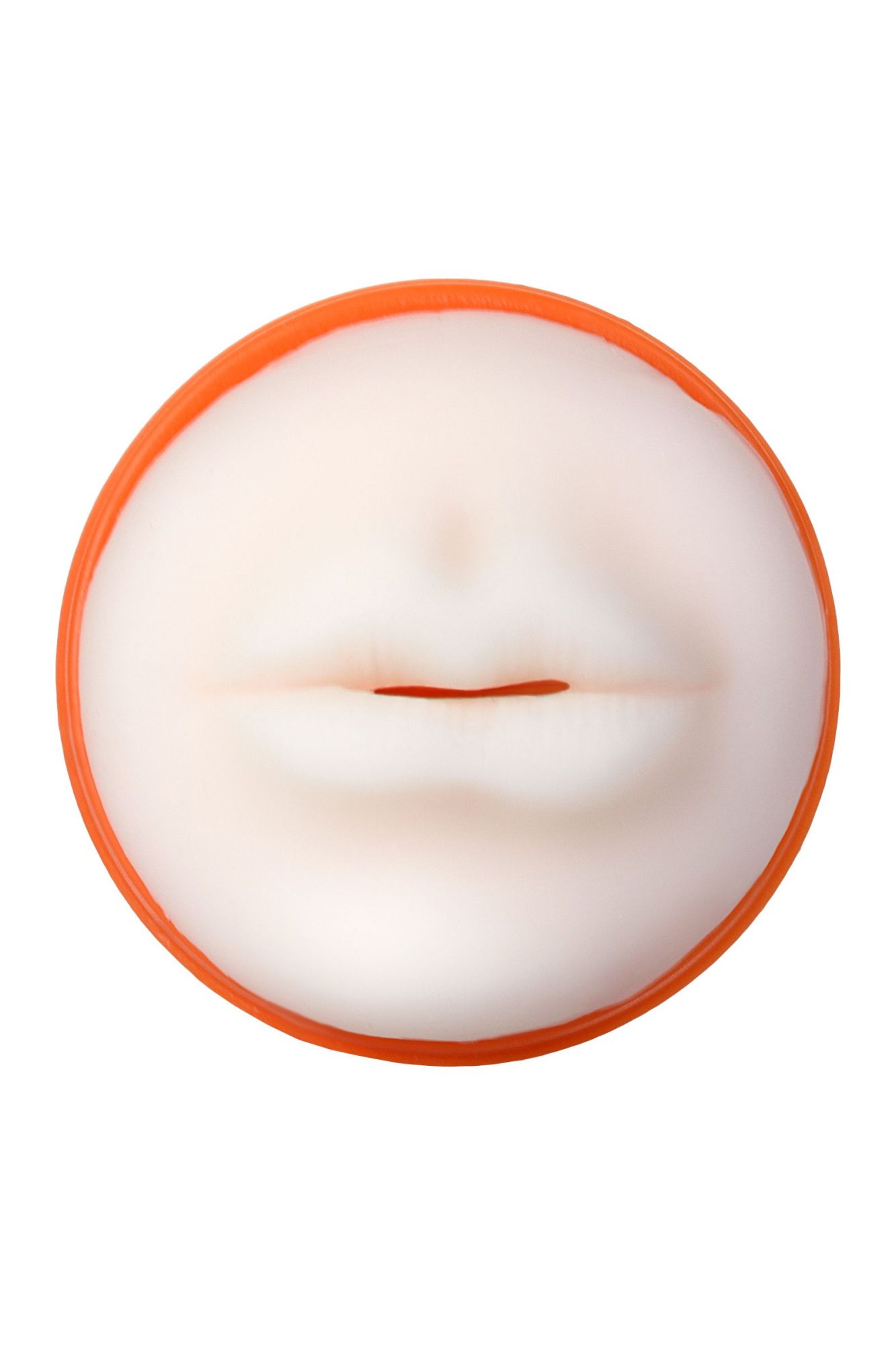 мастурбатор toyfa  a-toys nilla, рот, tpe, оранжевый, 14 см в России