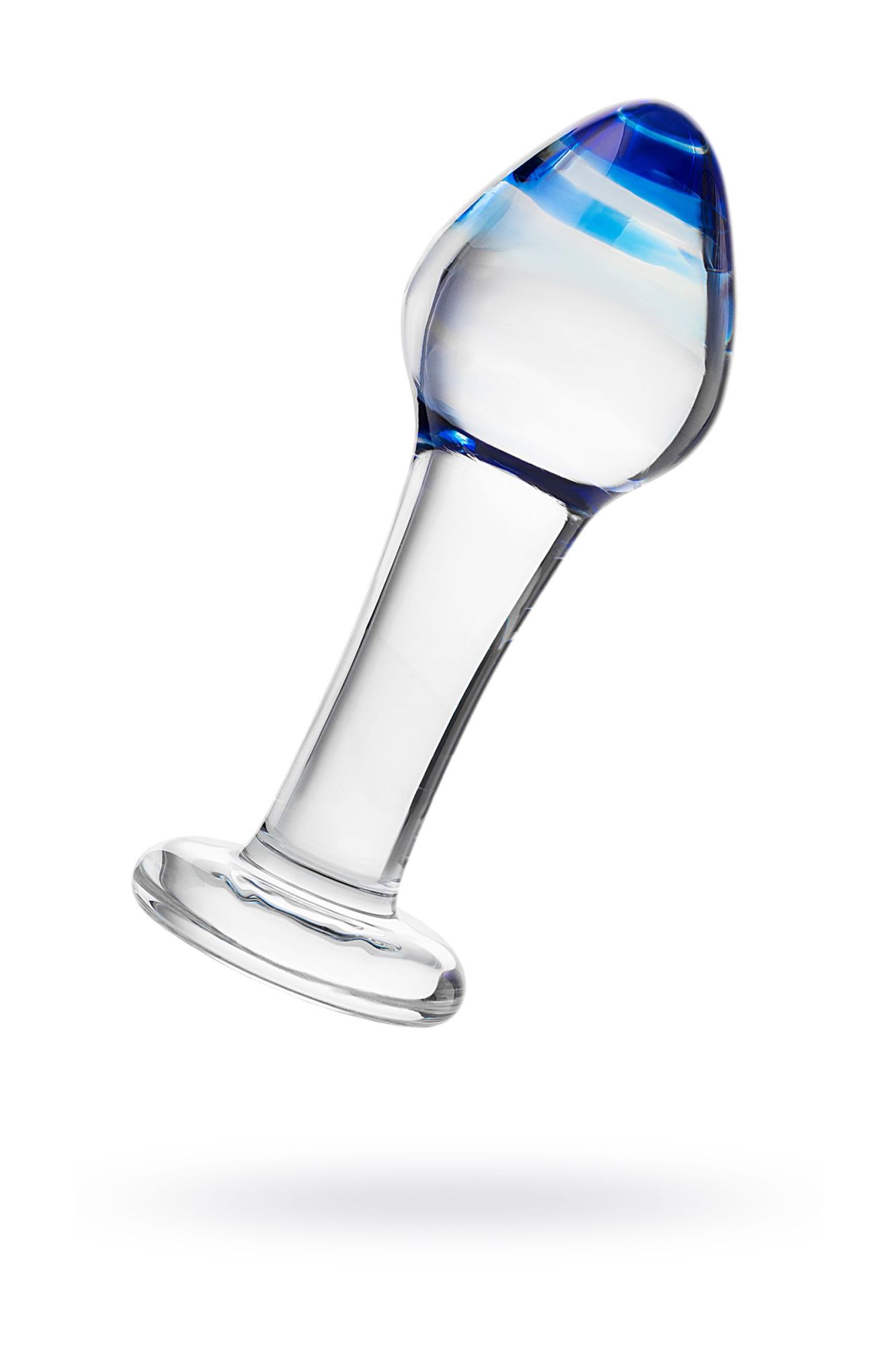 анальная втулка sexus glass, стекло, прозрачная, 11,5 см, ø 4 см в России