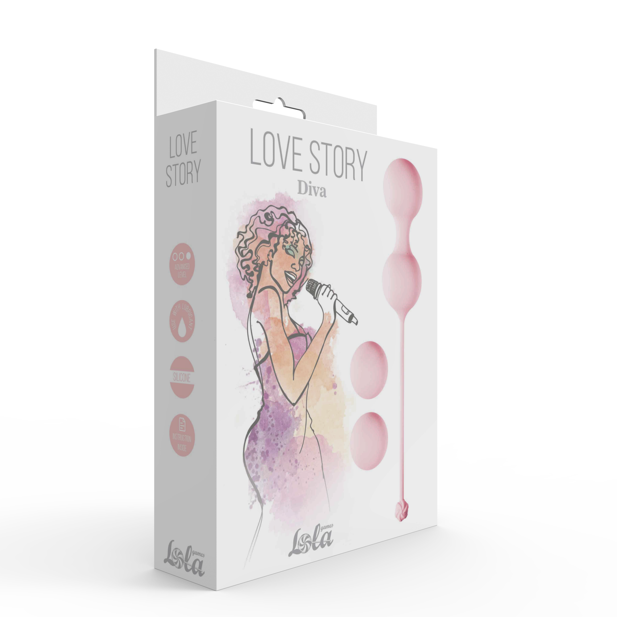 набор вагинальных шариков love story diva tea rose 3012-01lola в России