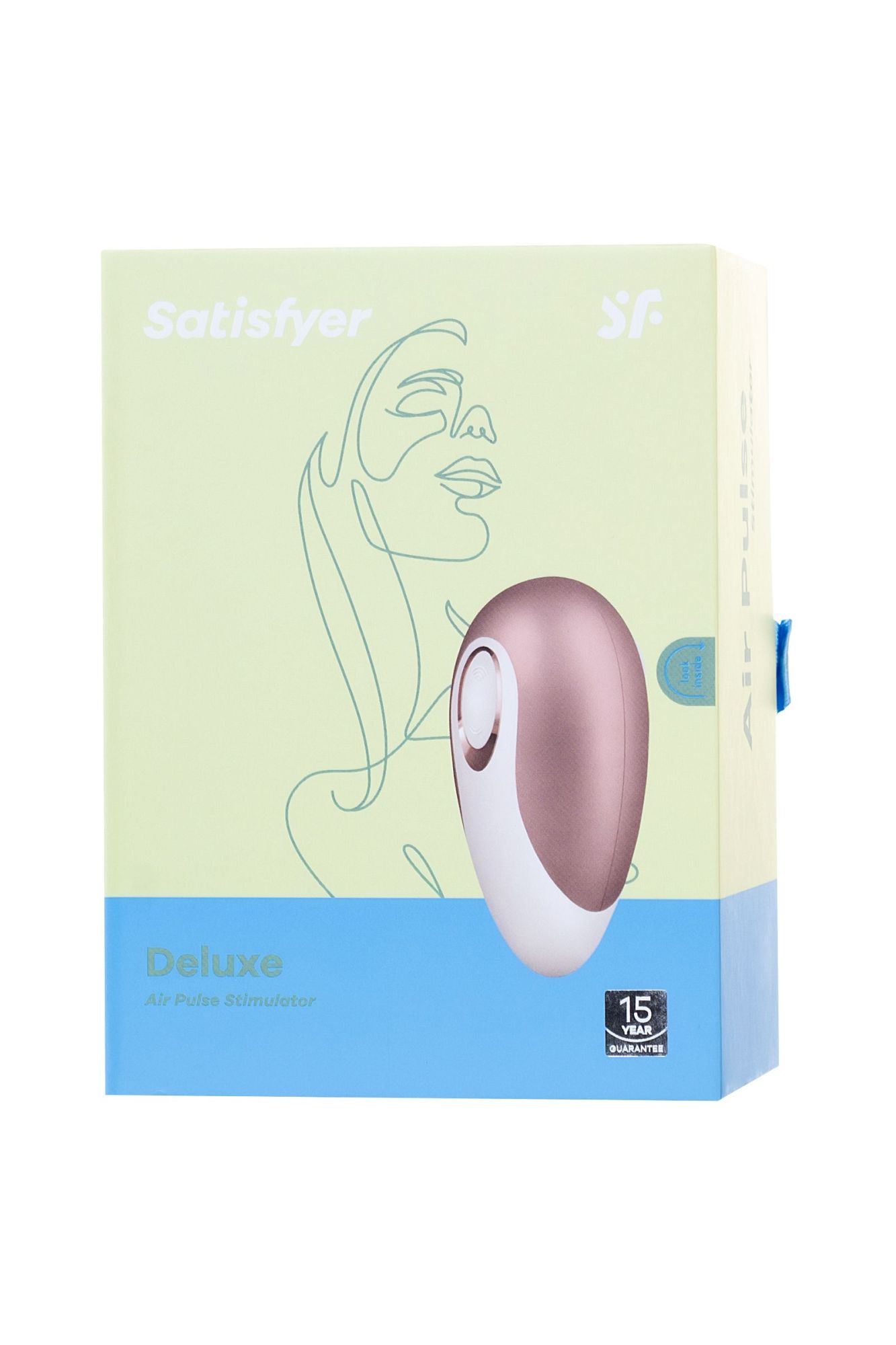 вакуум-волновой бесконтактный стимулятор клитора satisfyer pro deluxe ng, силикон, розовый, 11 см. в России