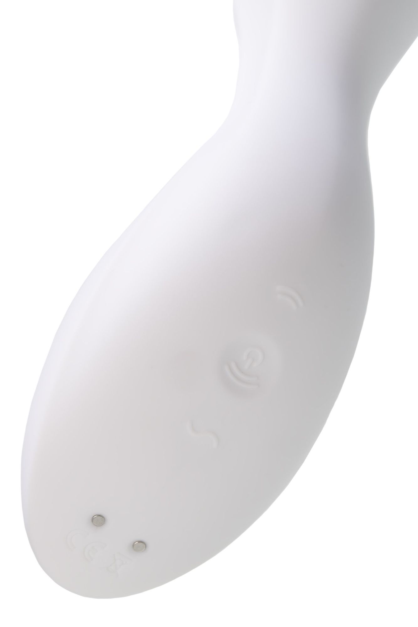 вакуумный стимулятор клитора satisfyer curvy trinity 5+, белый в России