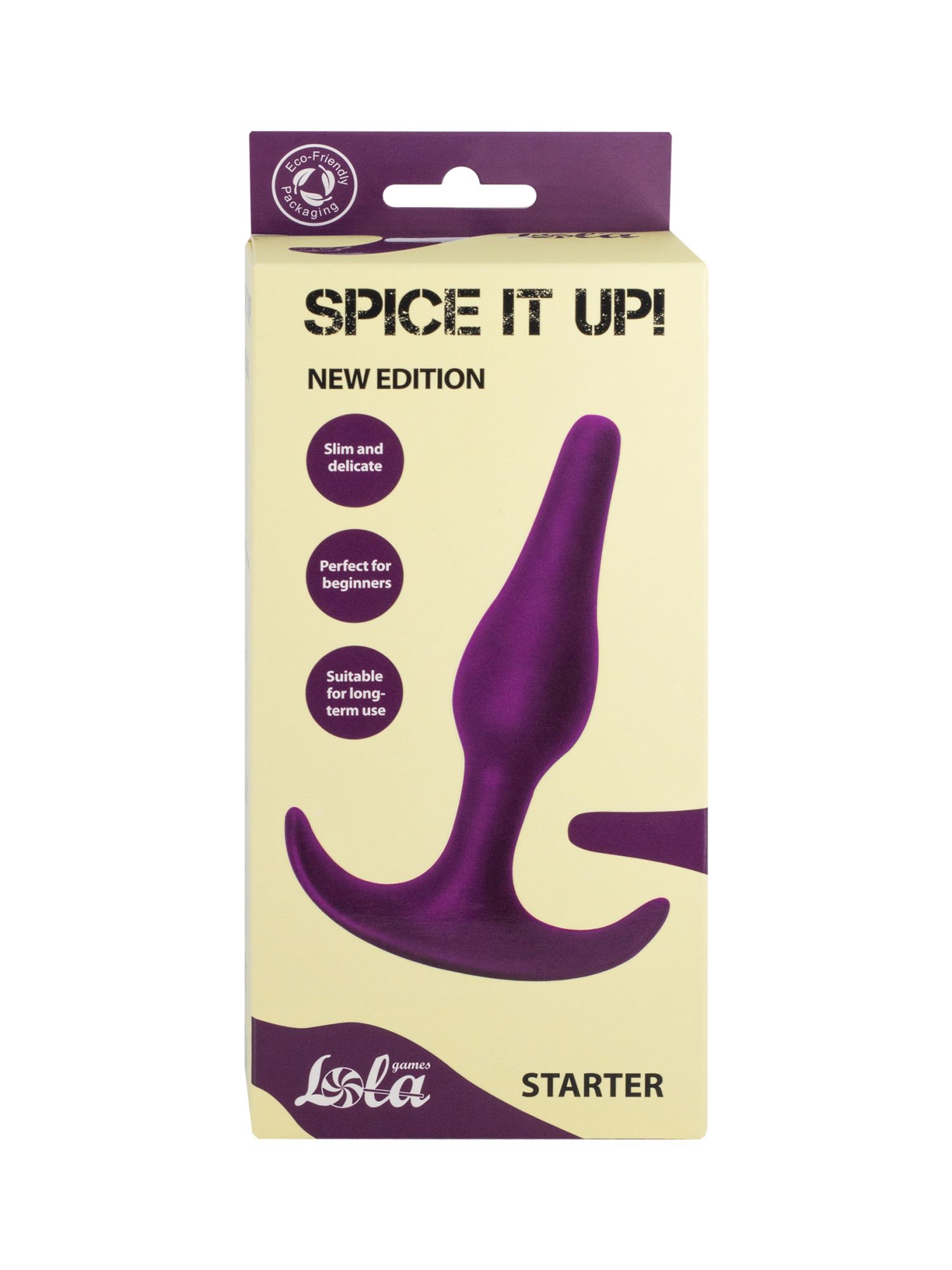 анальная пробка spice it up starter ultraviolet 8007-04lola в России