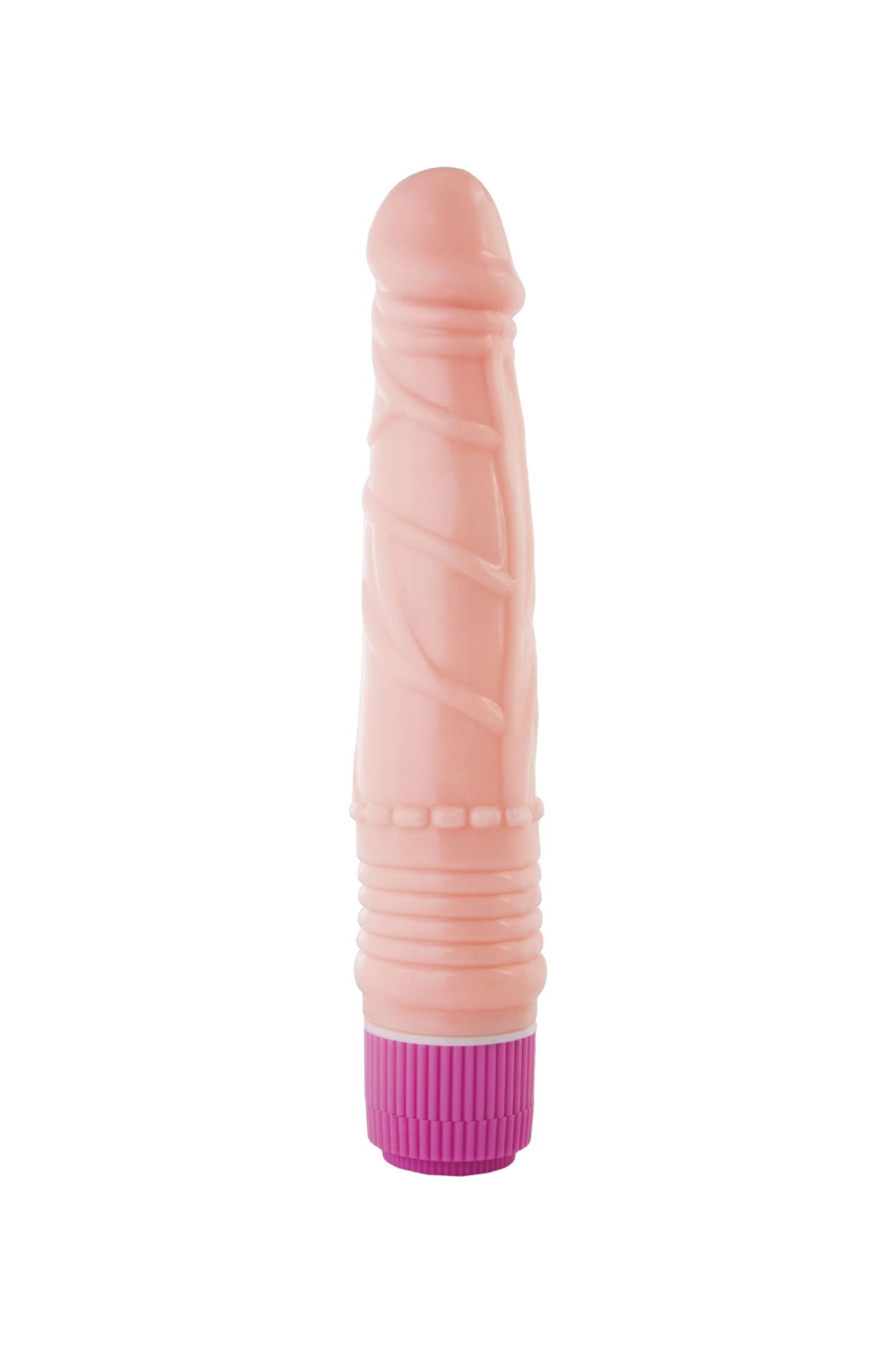реалистичный вибратор toyfa a-toys ponk, pvc, телесный, 22 см в России