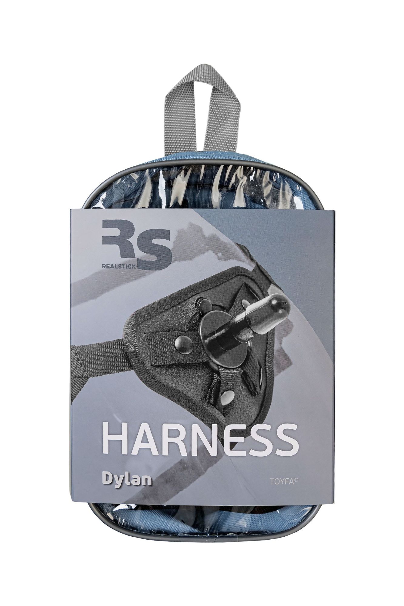 трусики для страпона realstick strap-on dylan, экокожа, черные в России