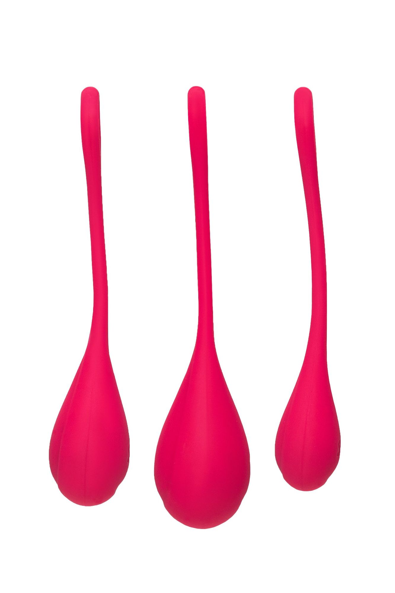 набор вагинальных шариков satisfyer yoni, силикон, красный, ø 2 см. в России