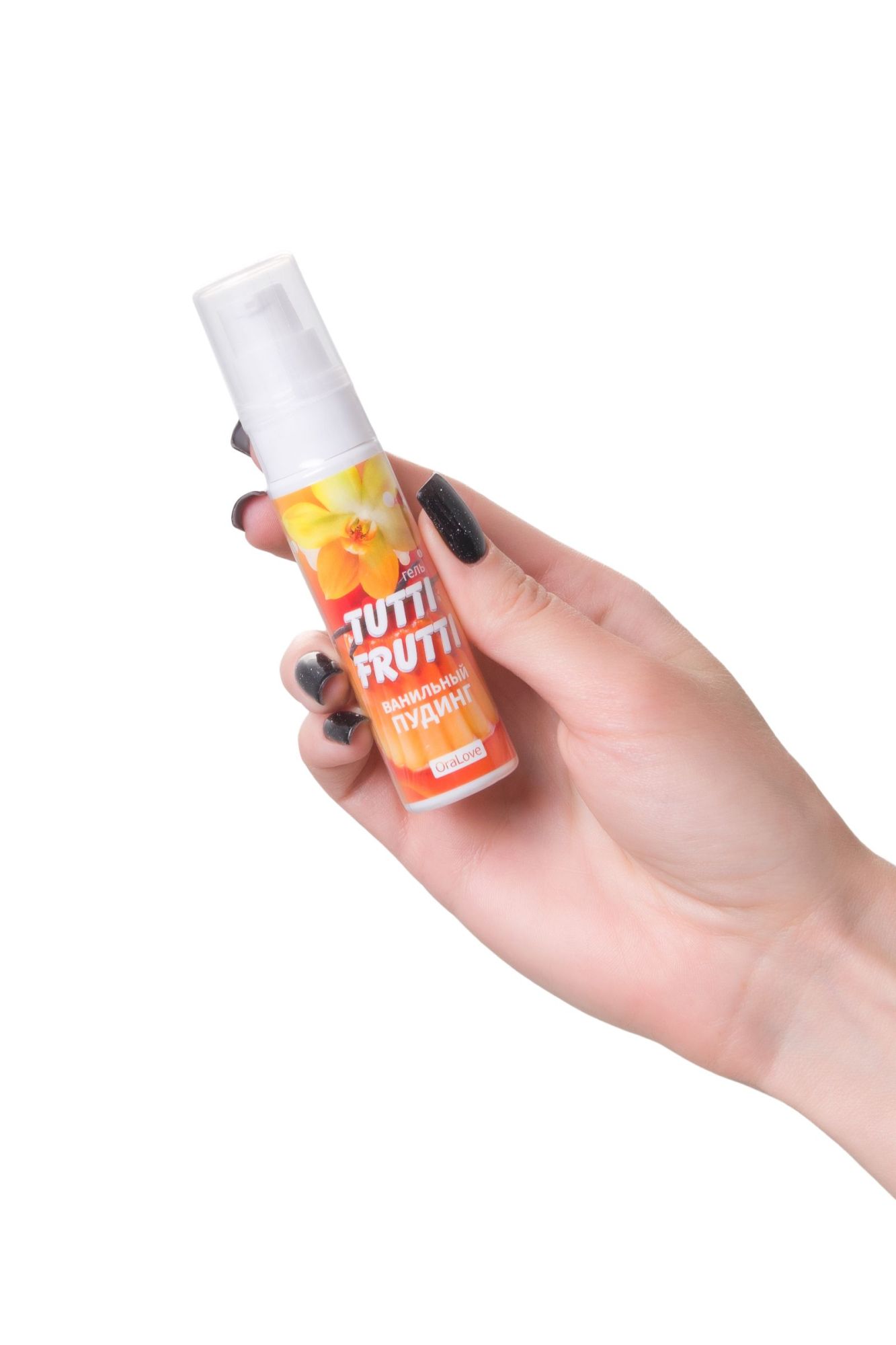 съедобная гель-смазка tutti-frutti для орального секса со вкусом ванильный пудинг, 30 гр в России