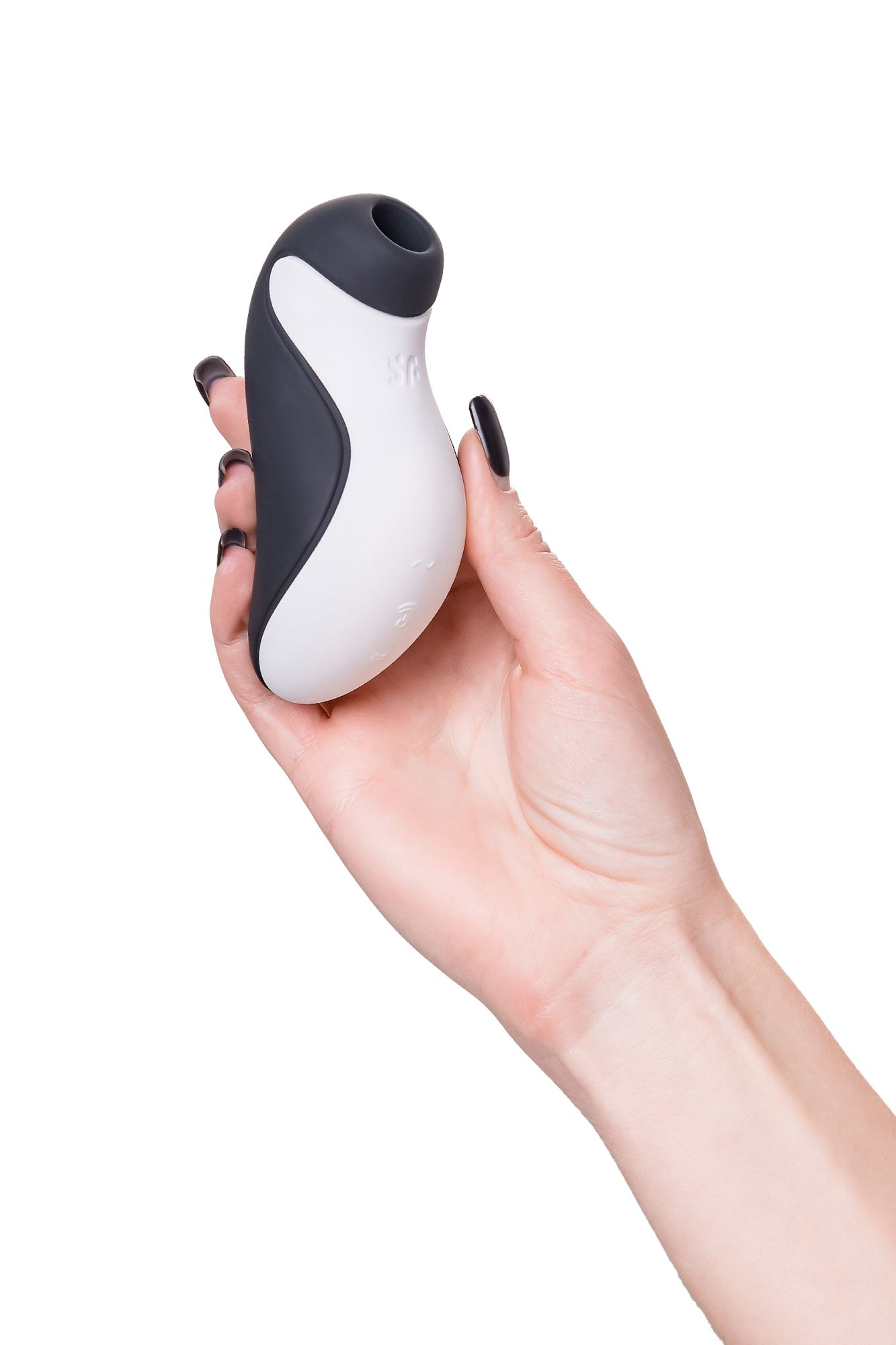 вакуум-волновой бесконтактный стимулятор клитора satisfyer orca, силикон, черный, 11,5 см в России