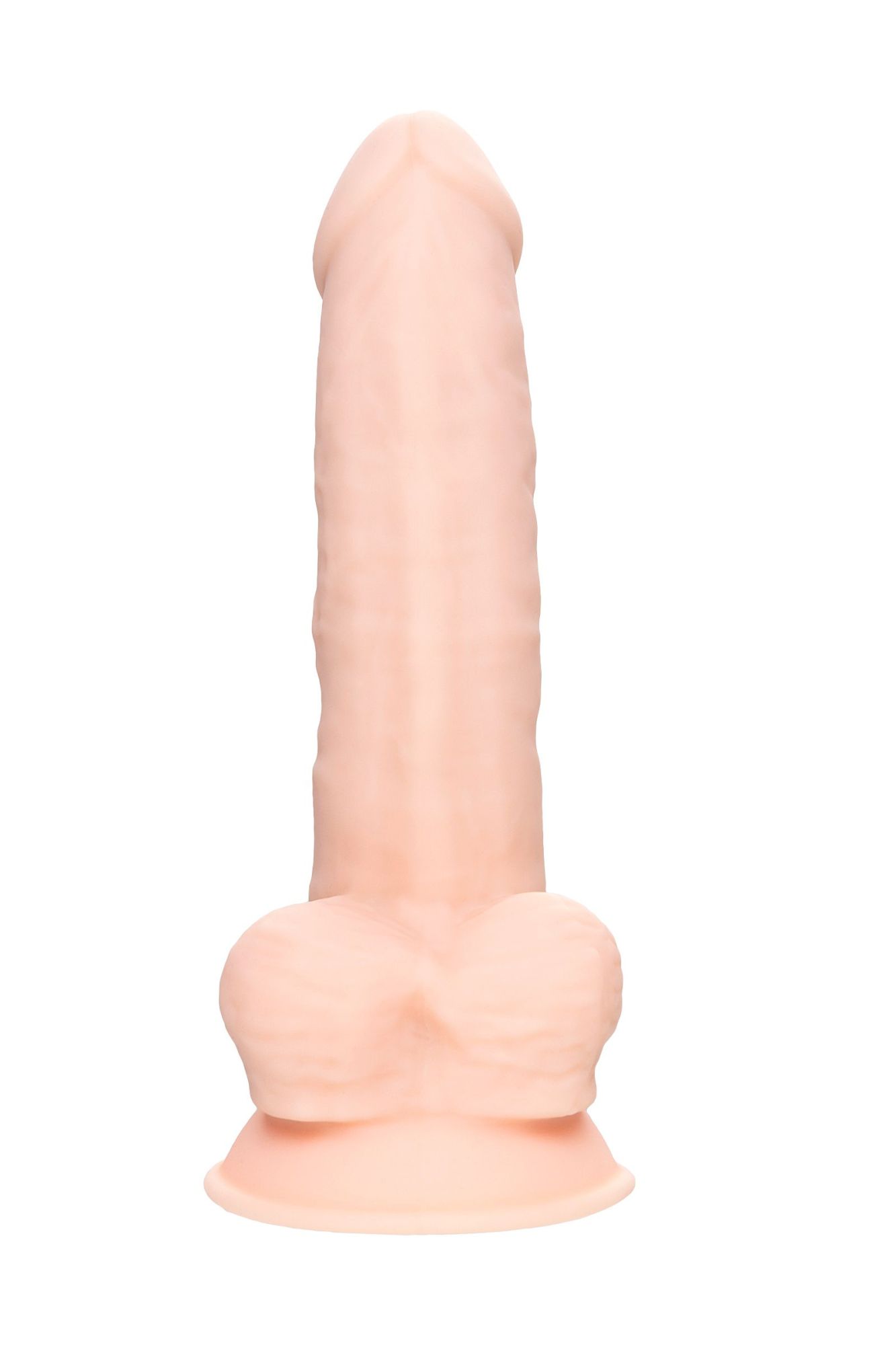 фаллоимитатор realstick silicone jake g, сайлекспан, телесный, 20,5 см в России