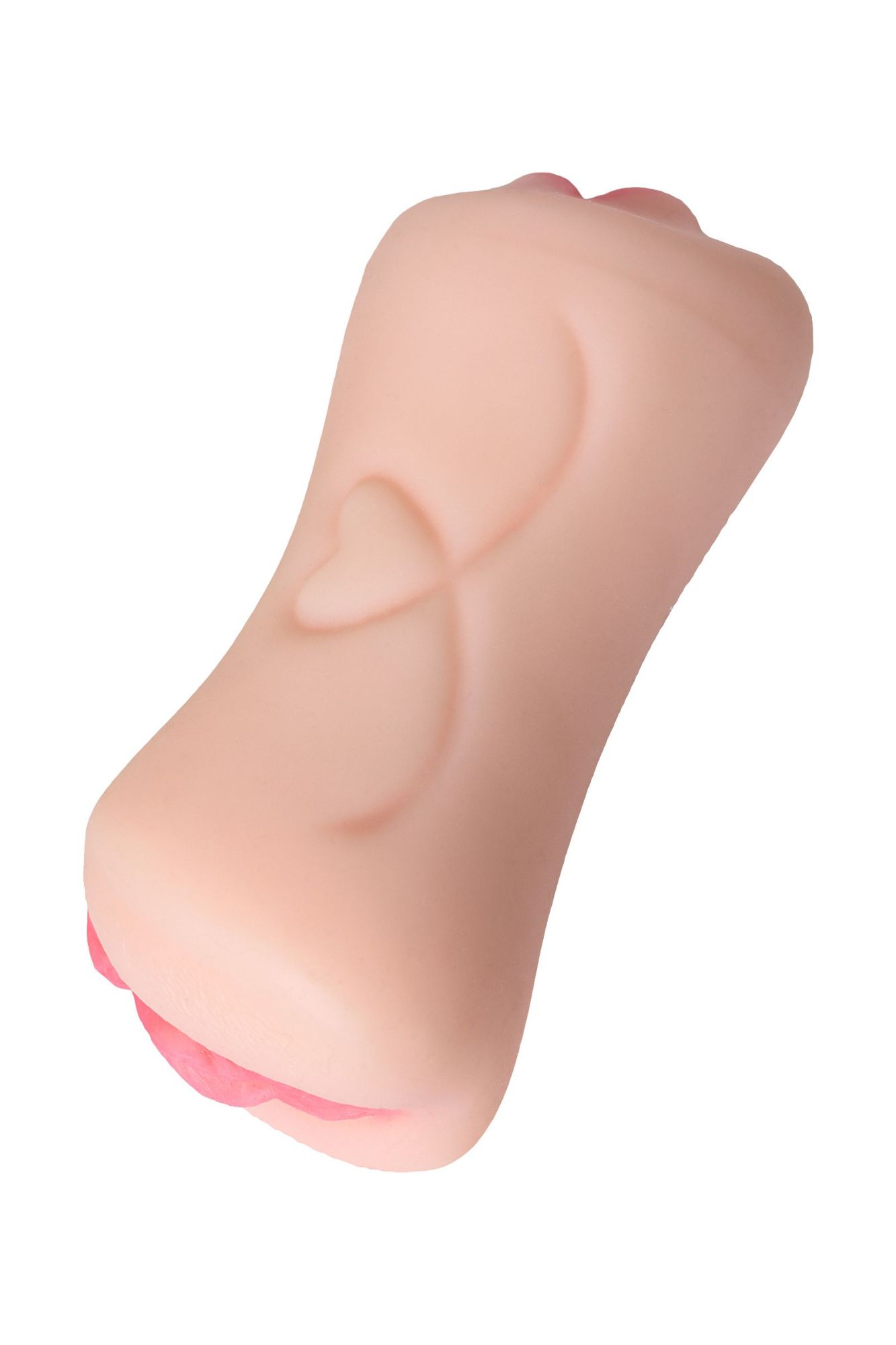 мастурбатор реалистичный toyfa juicy pussy pretty mouth, рот и вагина, softskin, телесный,17 см в России