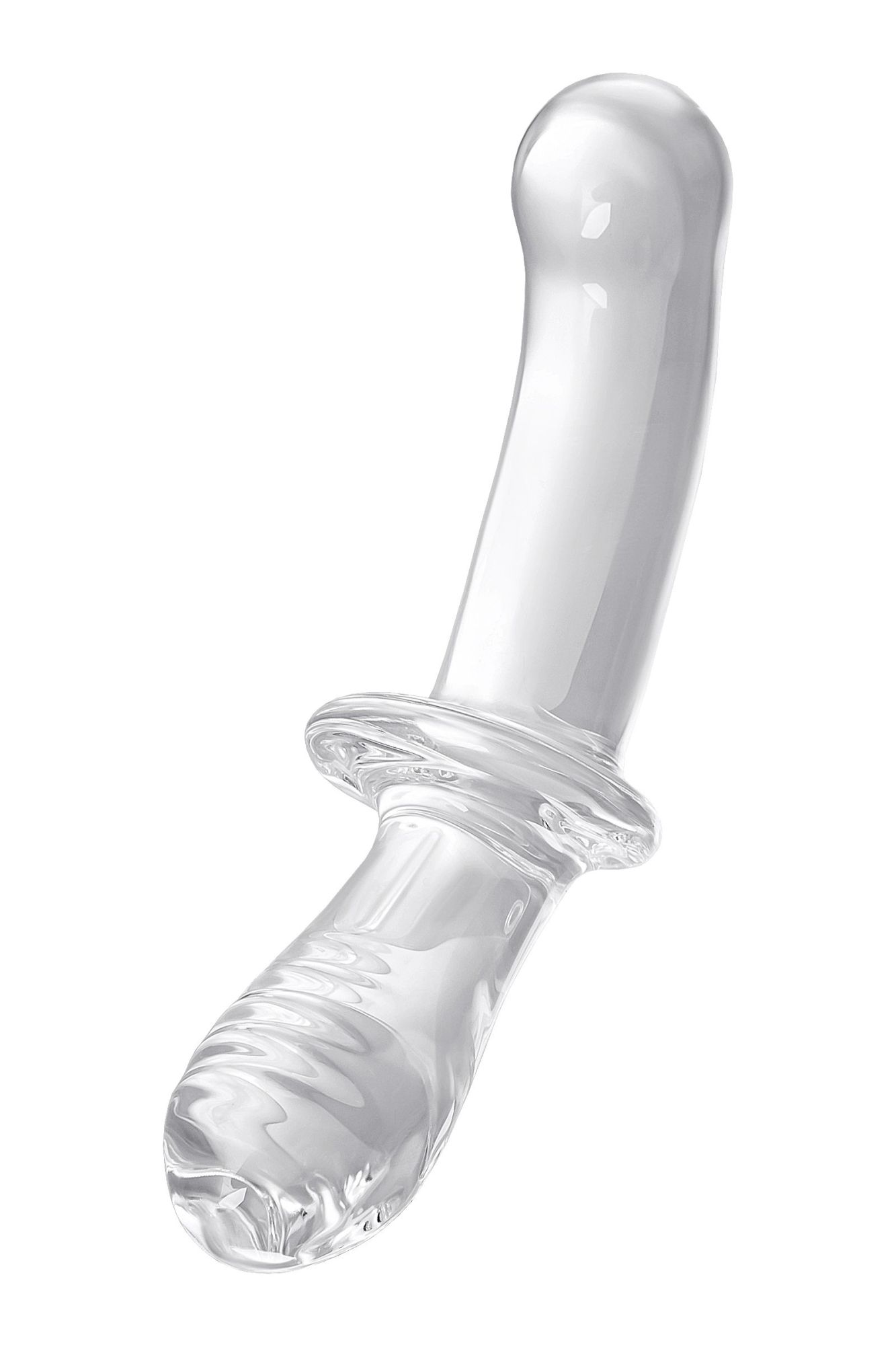 двусторонний фаллоимитатор satisfyer double crystal, стекло, прозрачный, 19,5 см в России