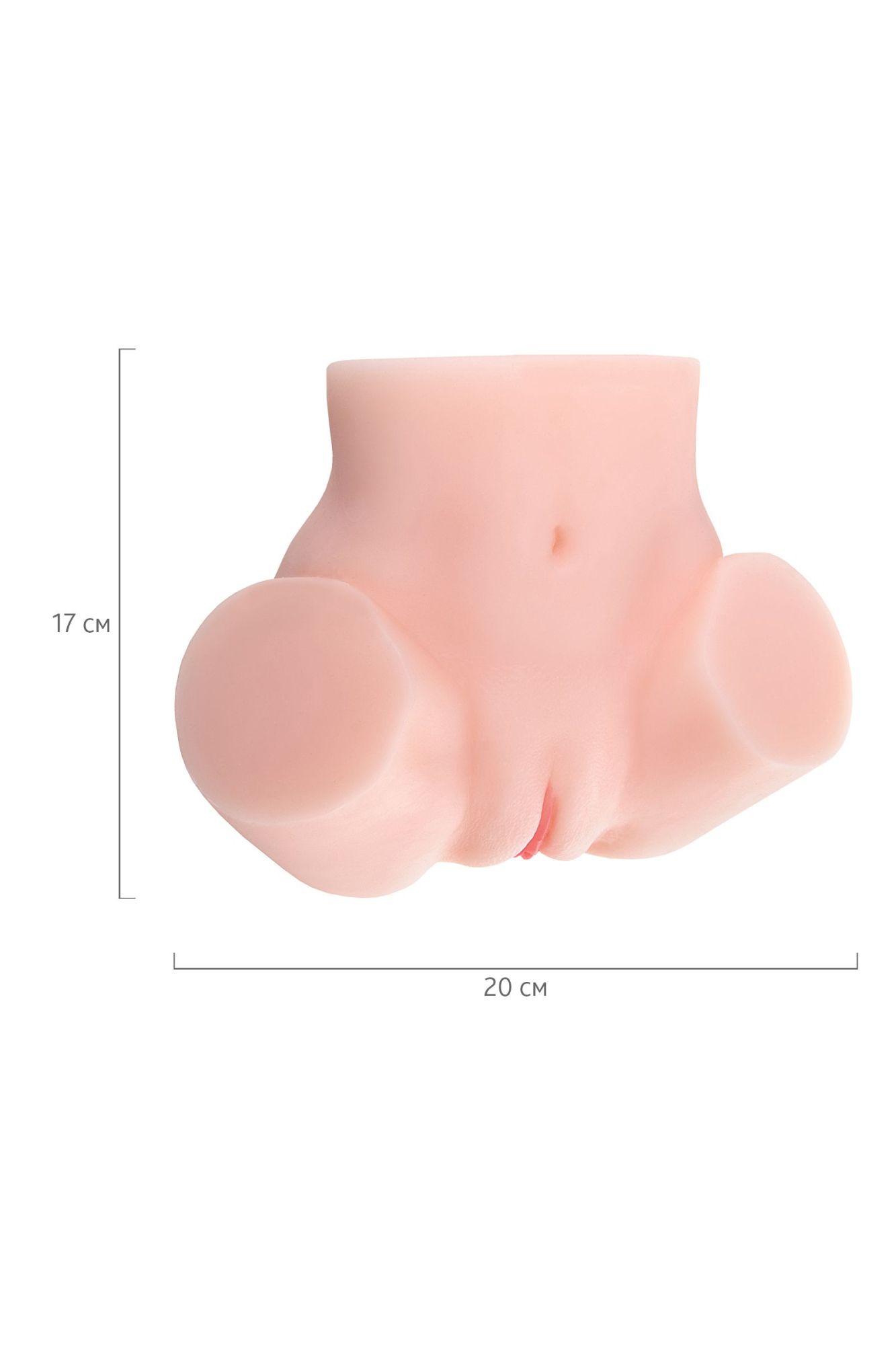 мастурбатор реалистичный toyfa juicy pussy adele, tpe, телесный в России